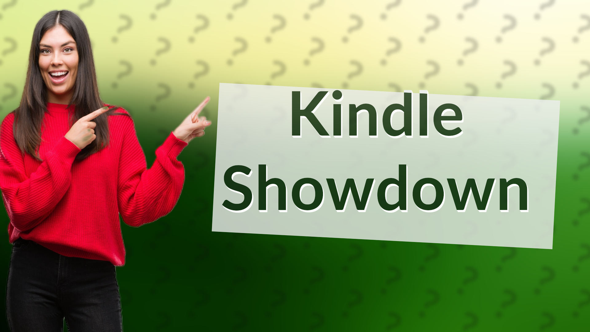 Kindle Showdown