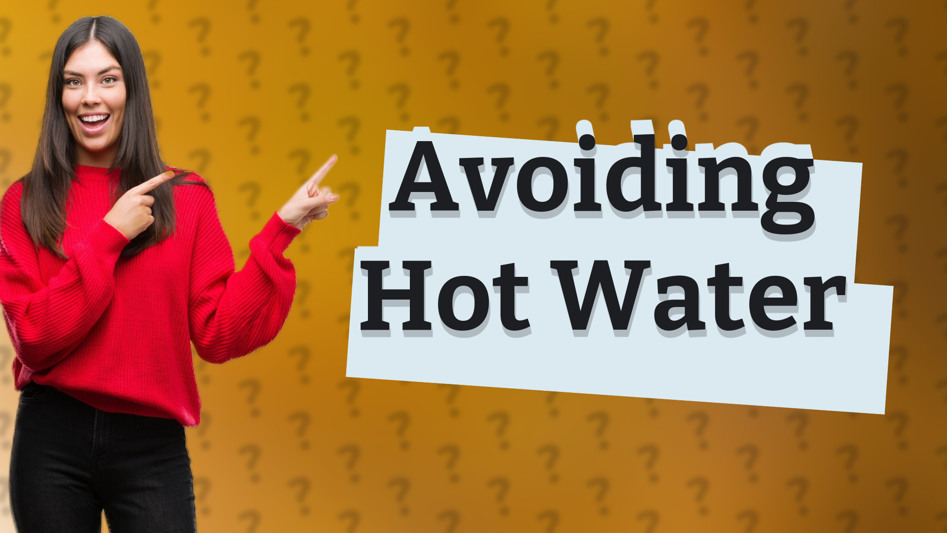Avoiding Hot Water