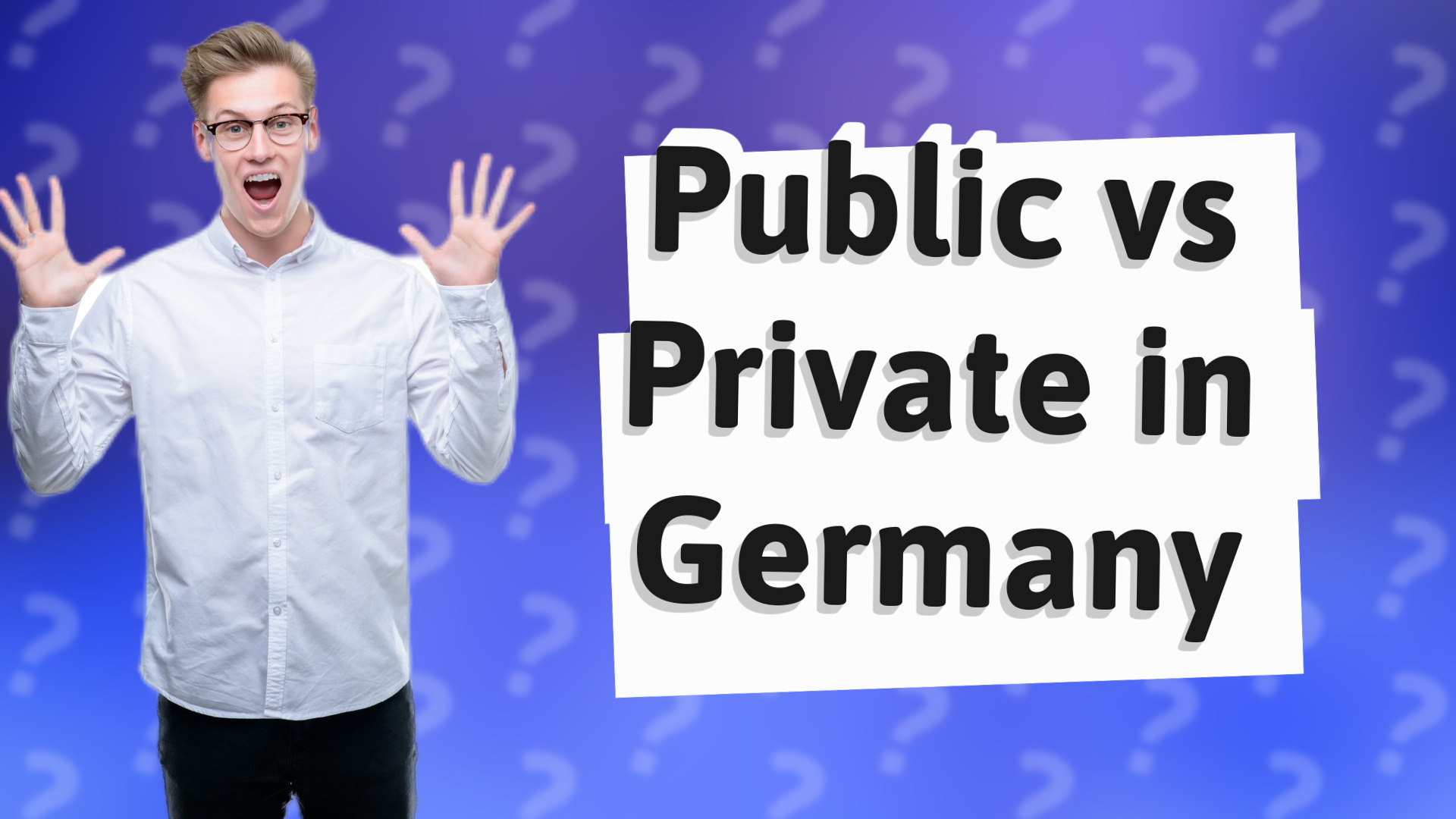 Public vs Private in Germany