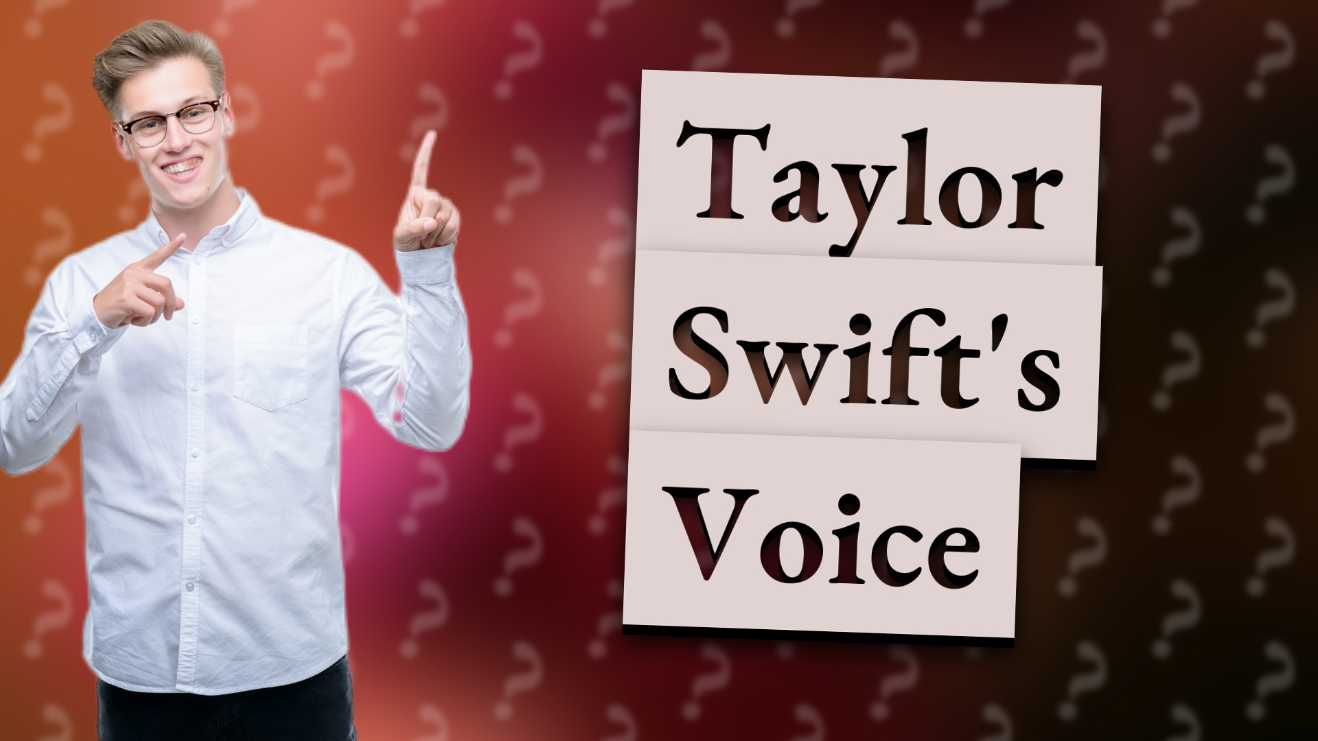 Taylor Swift's Voice