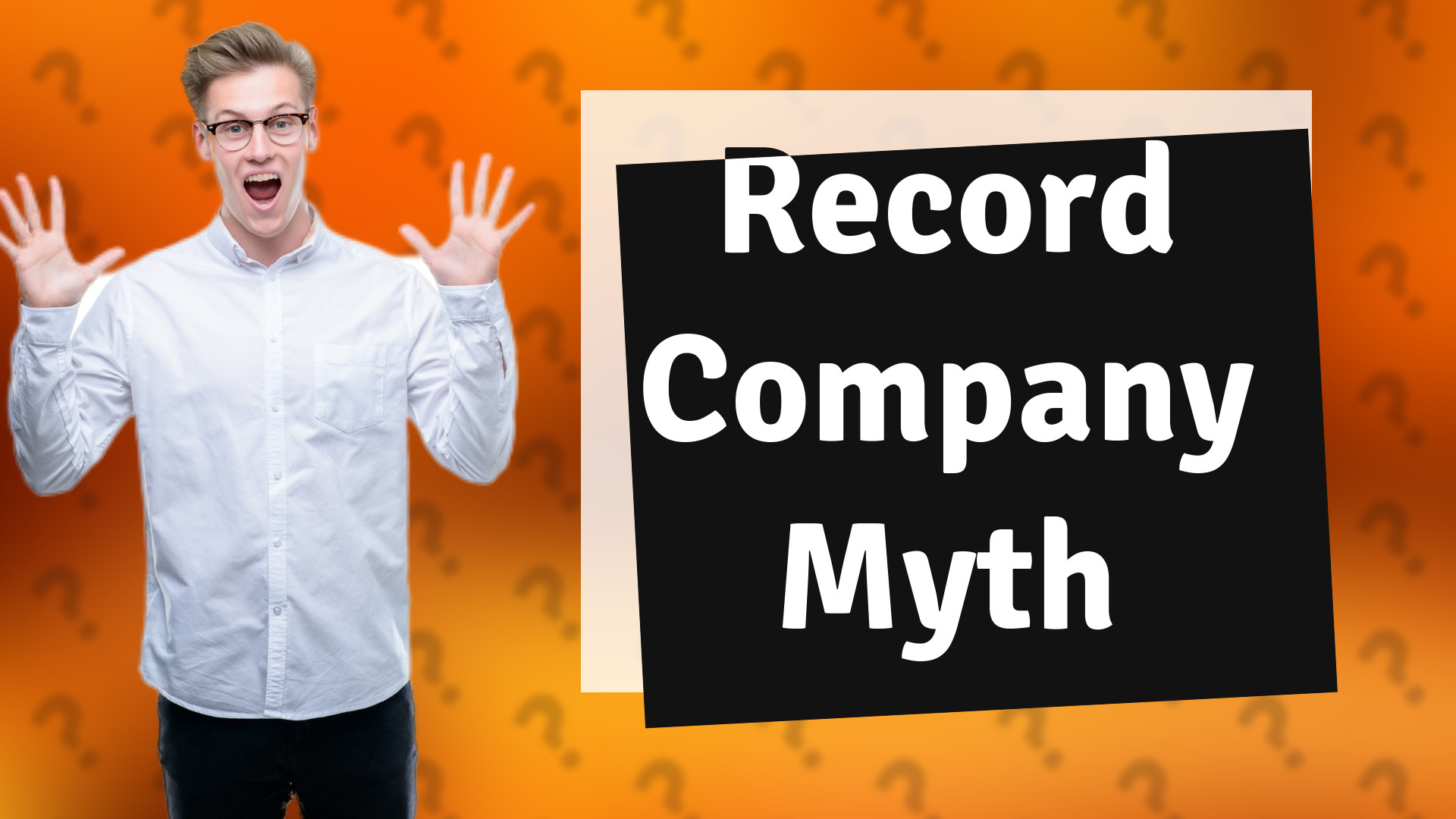 Record Company Myth