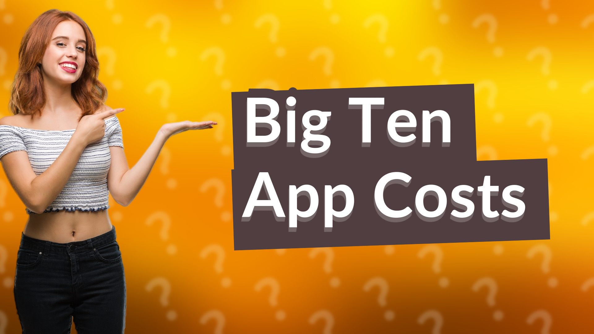 Big Ten App Costs