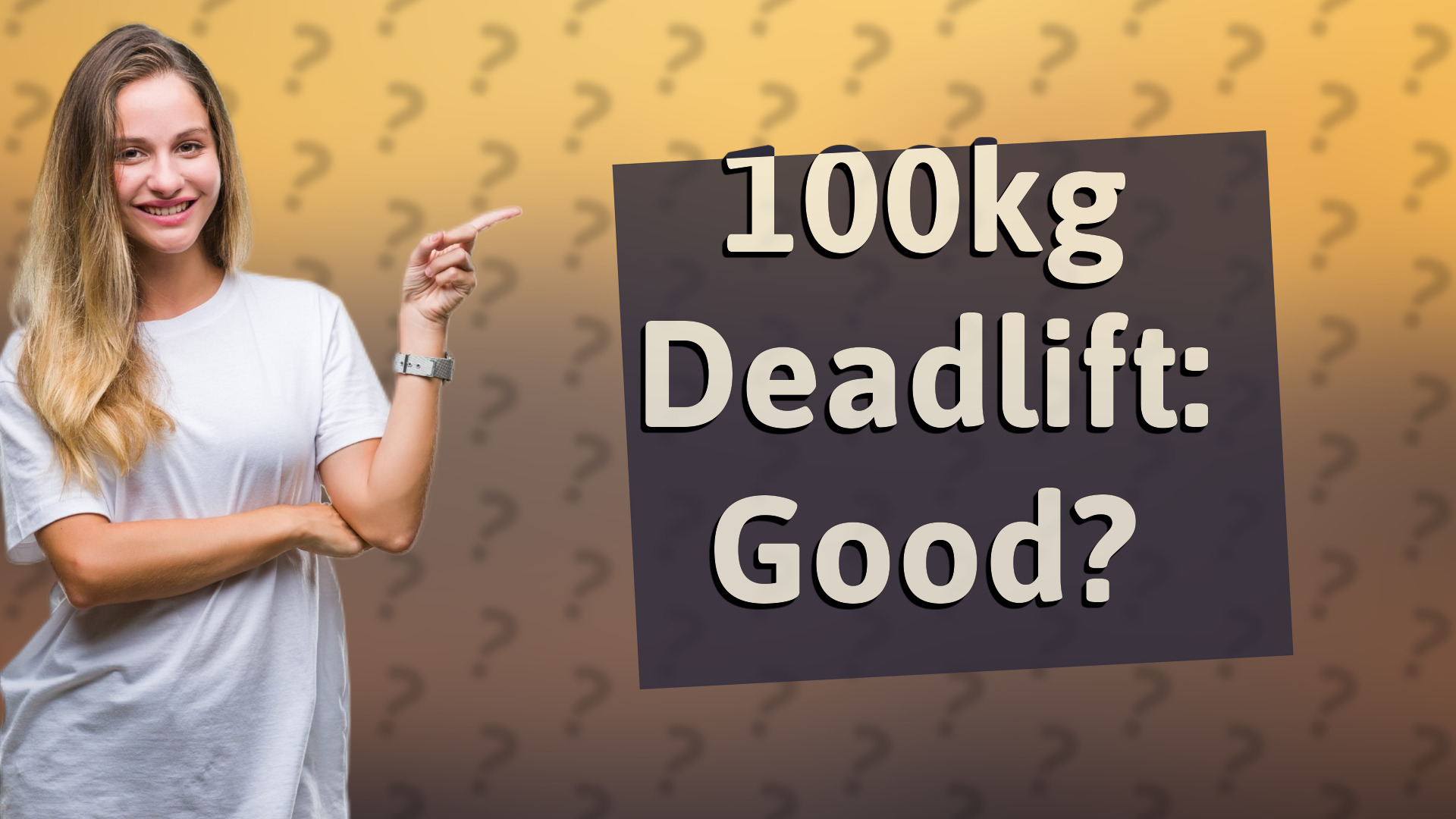 100kg Deadlift: Good?