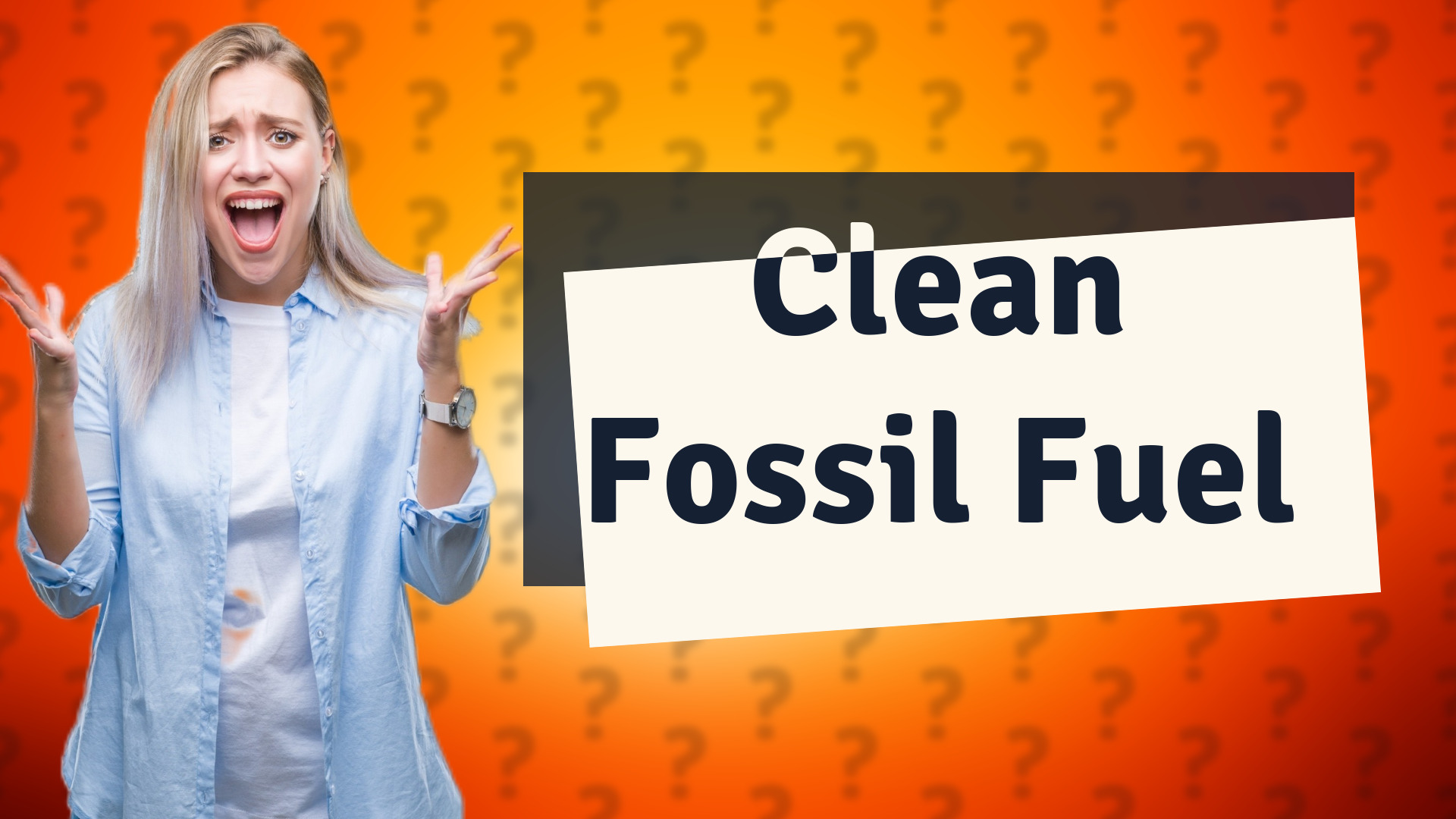 Clean Fossil Fuel
