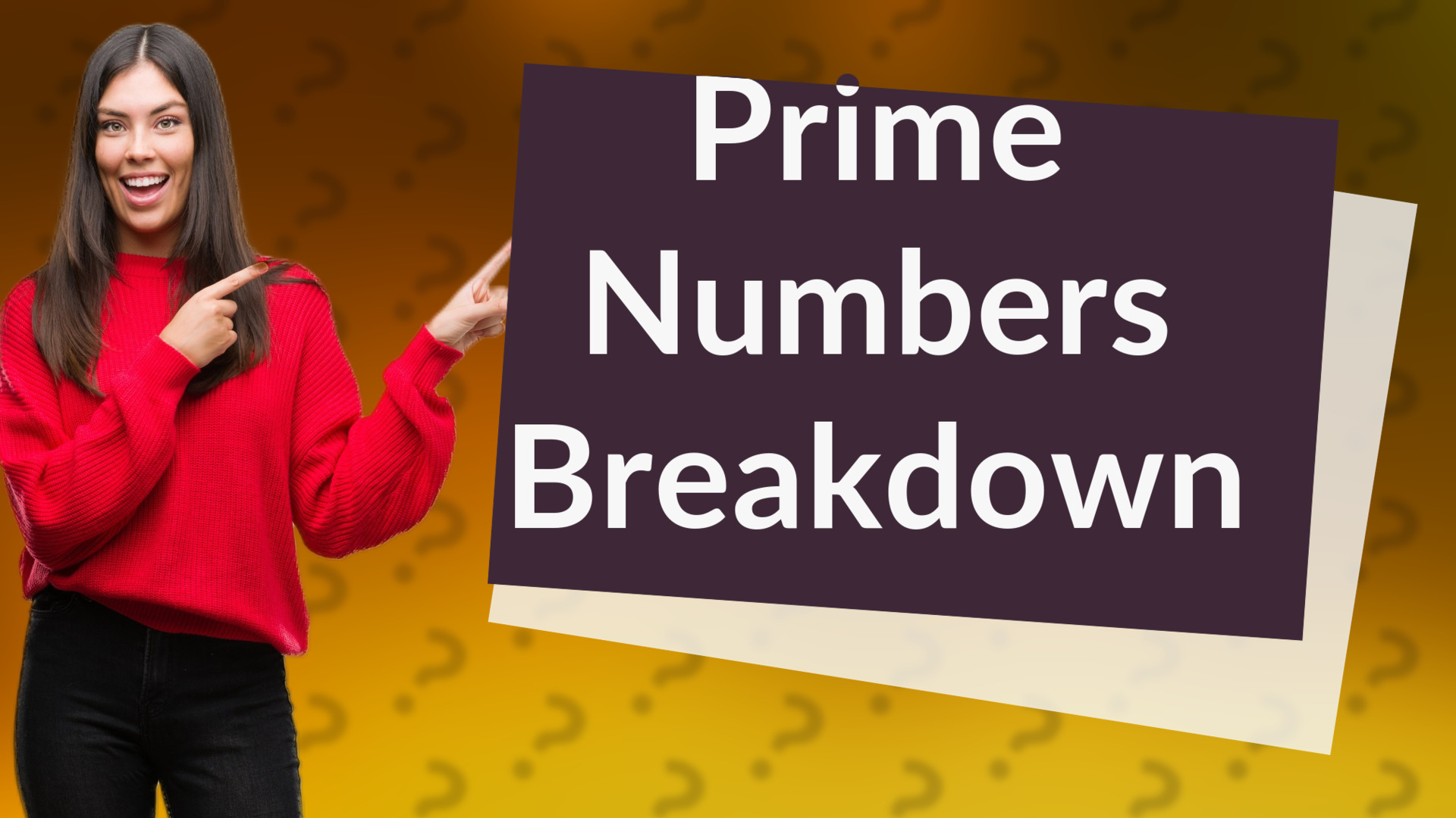 Prime Numbers Breakdown