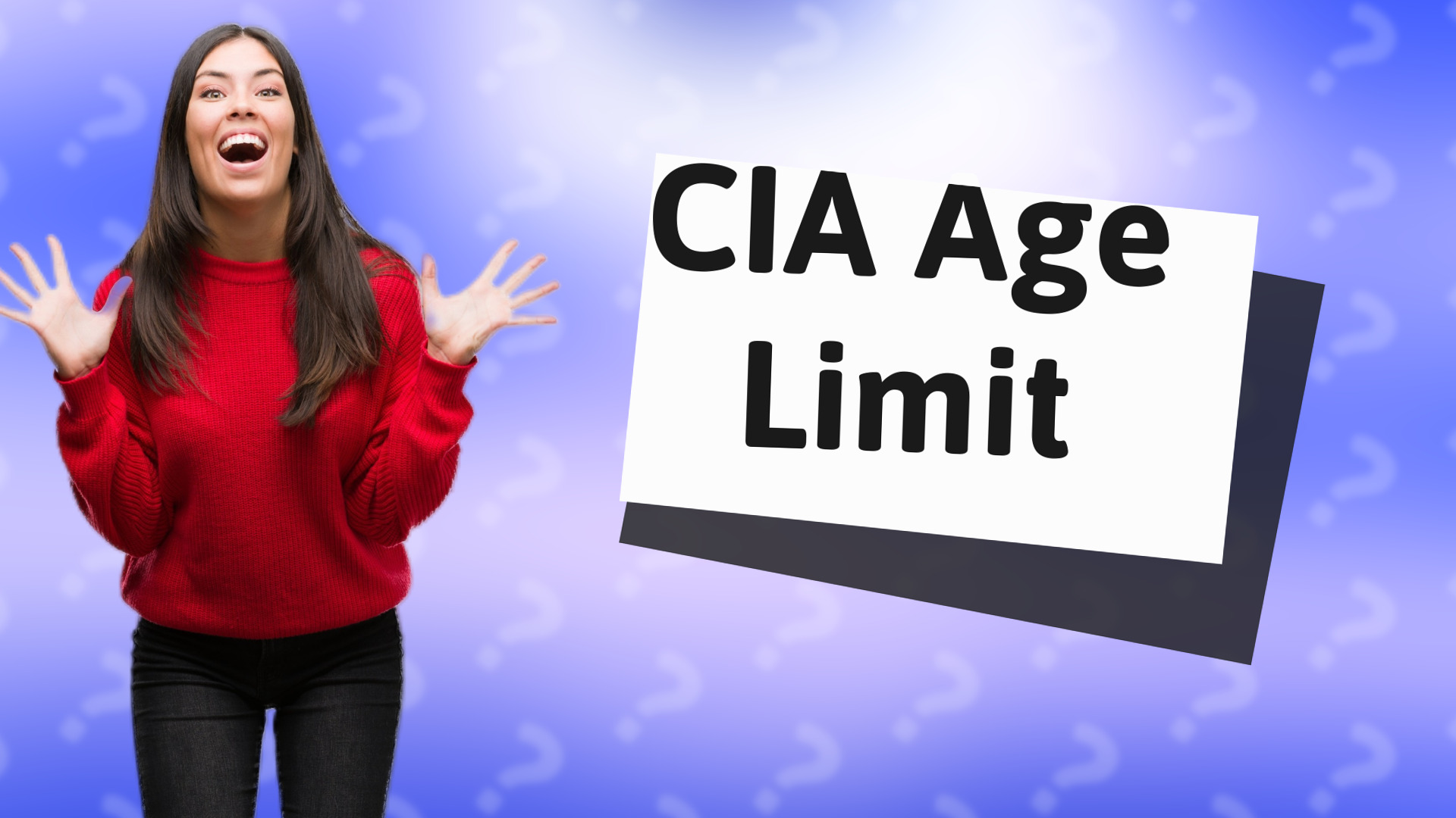 CIA Age Limit