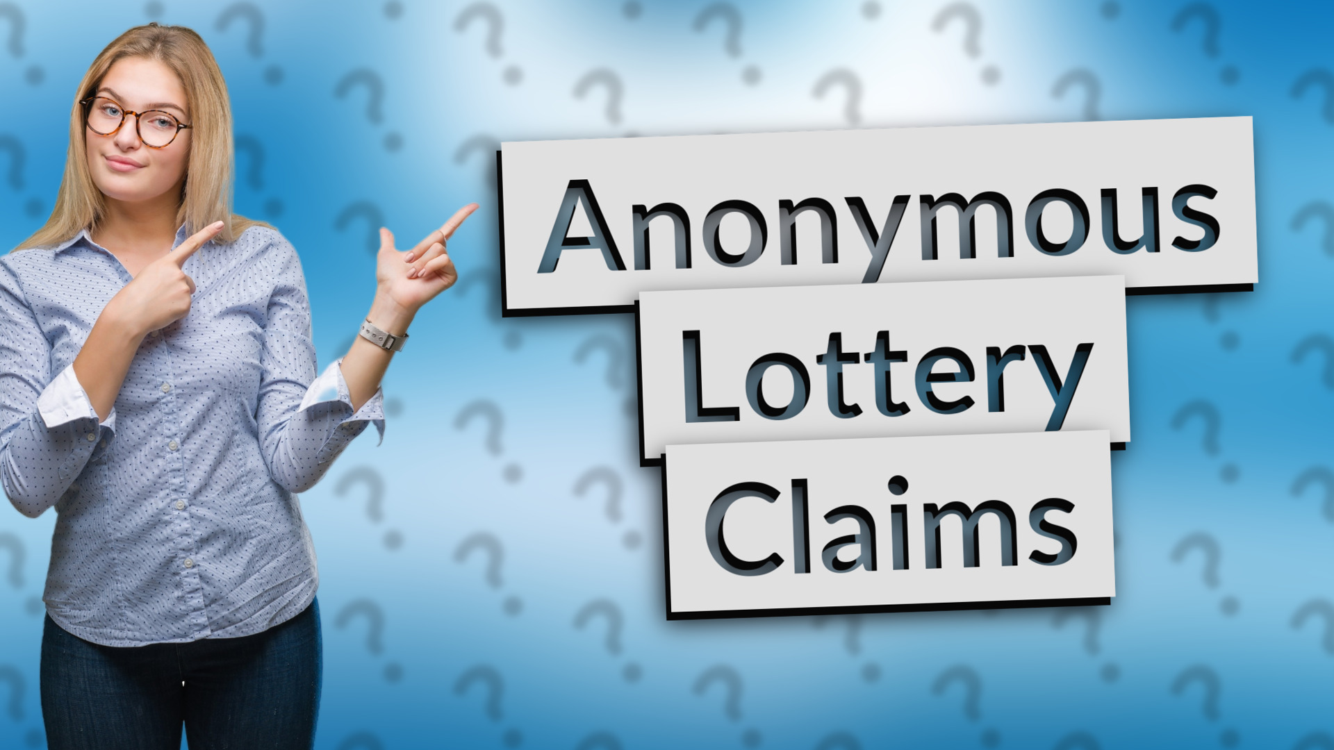 Anonymous Lottery Claims