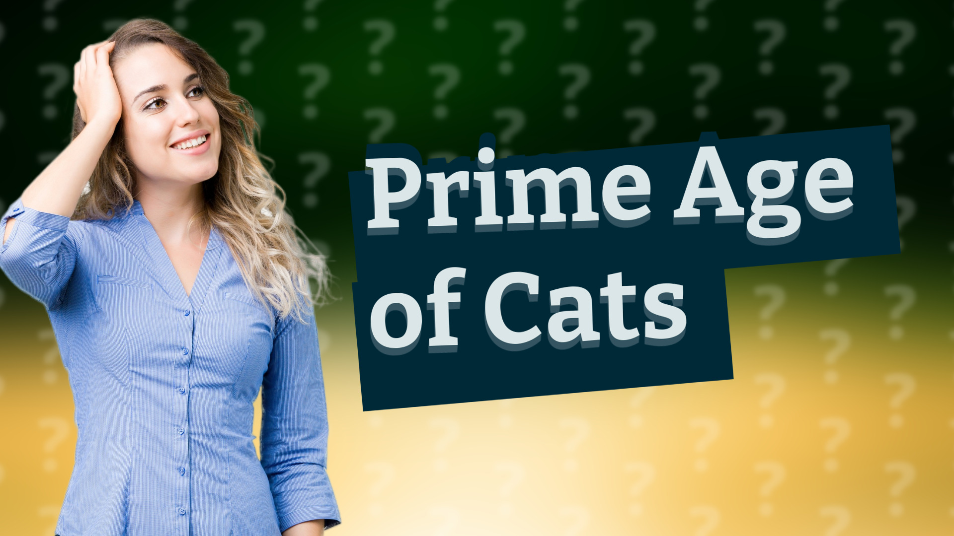 Prime Age of Cats