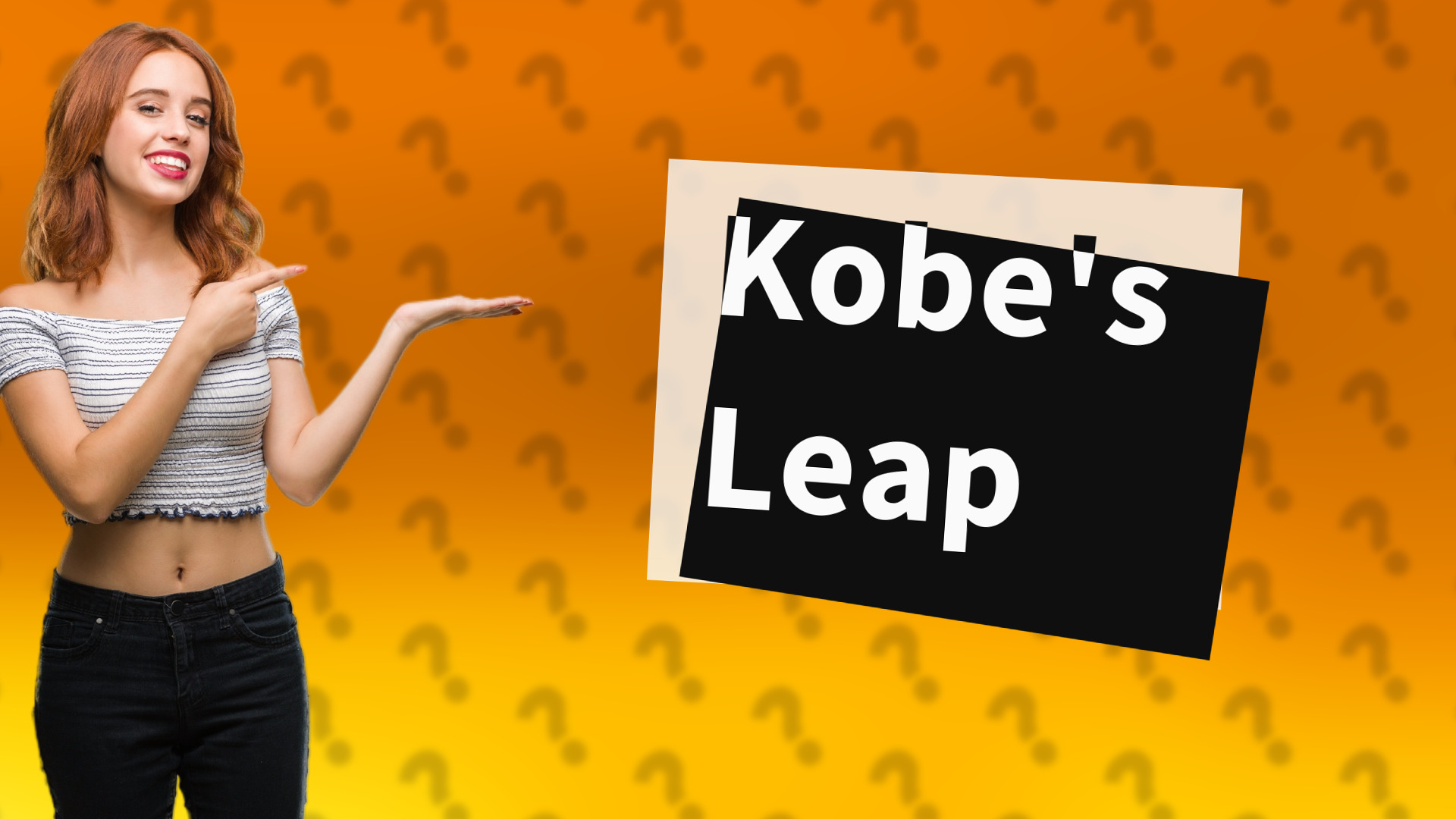 Kobe's Leap