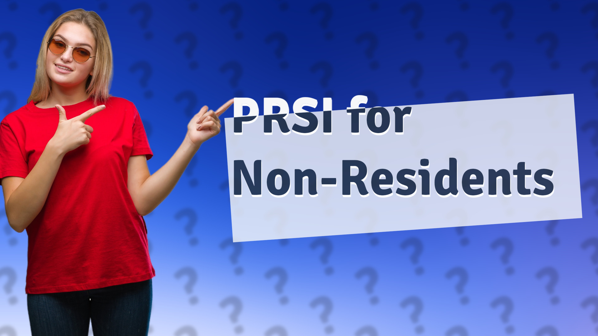 PRSI for Non-Residents
