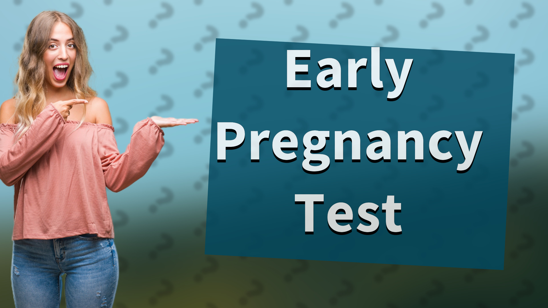 Early Pregnancy Test