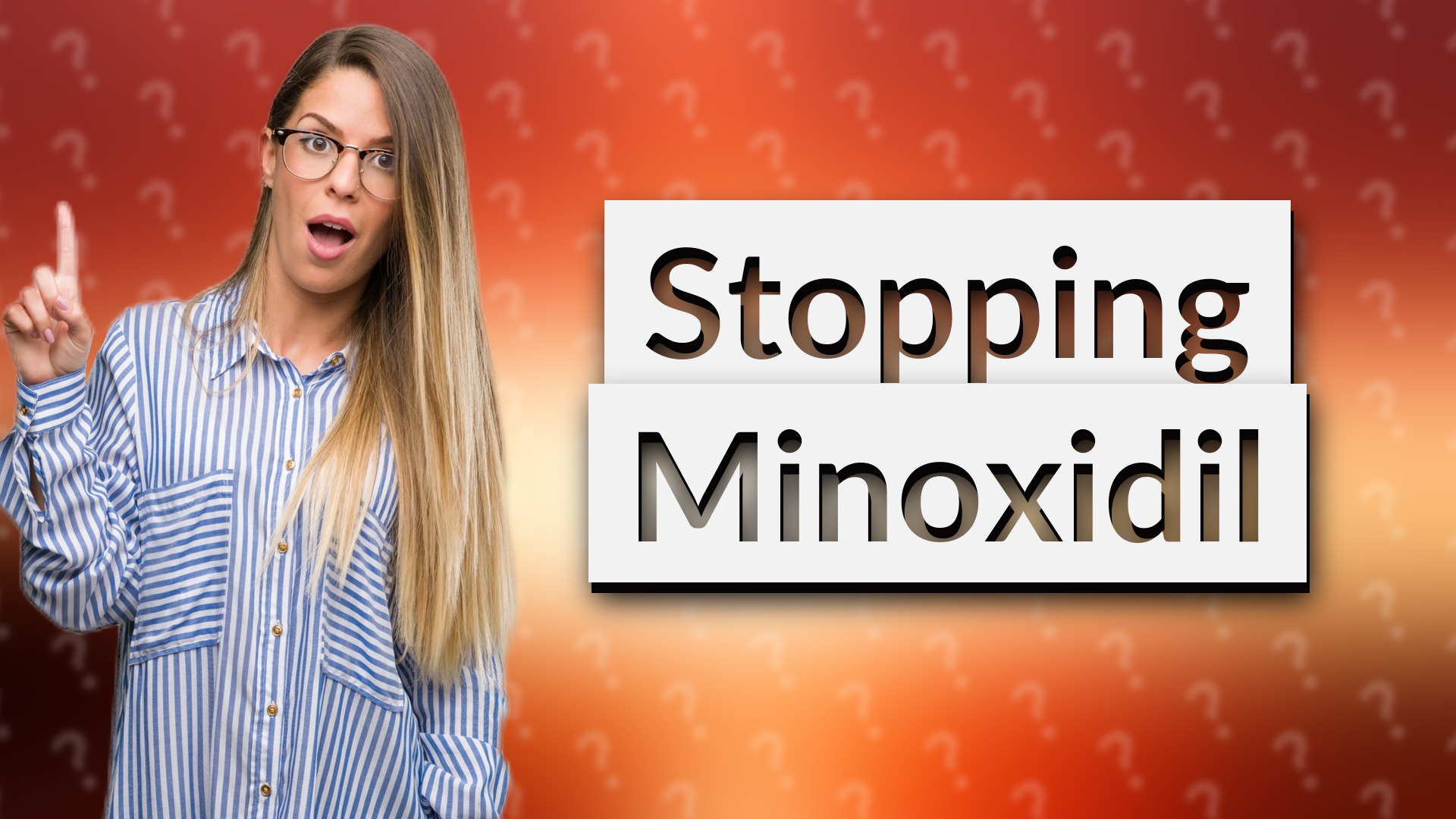Stopping Minoxidil