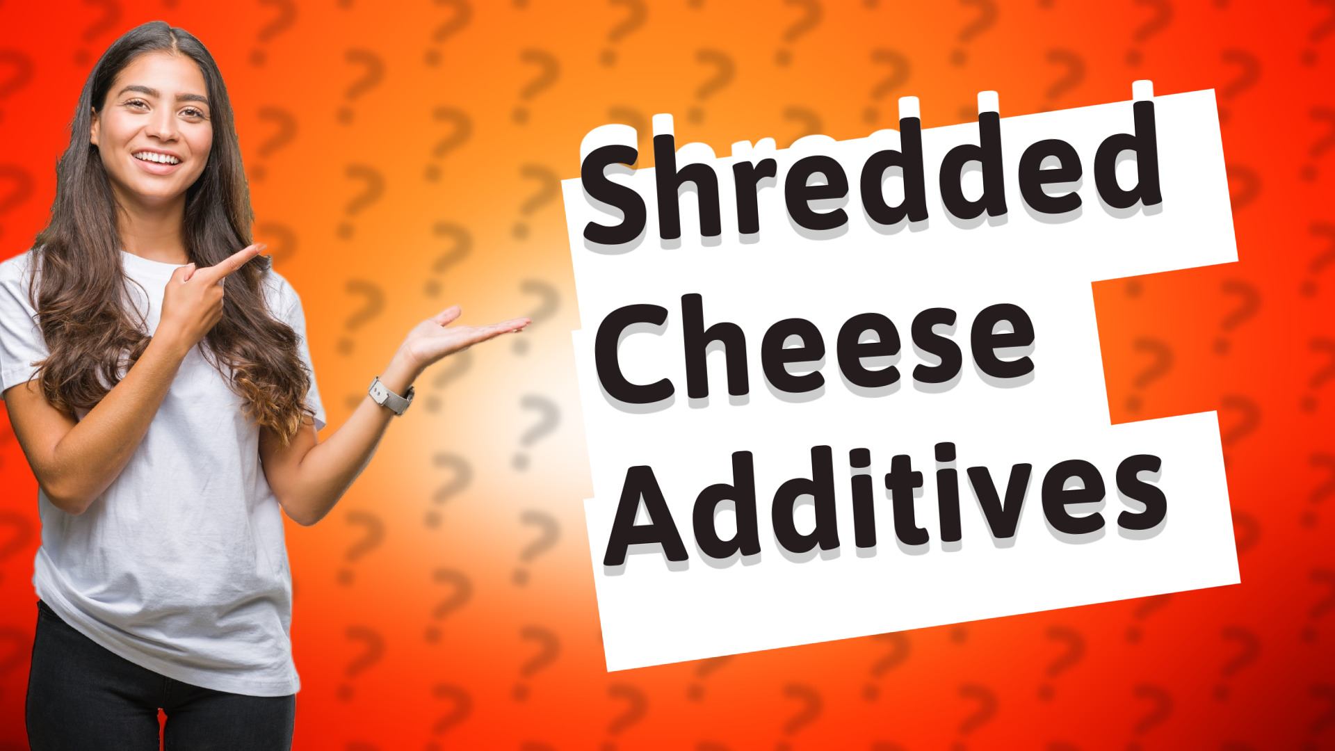 Shredded Cheese Additives