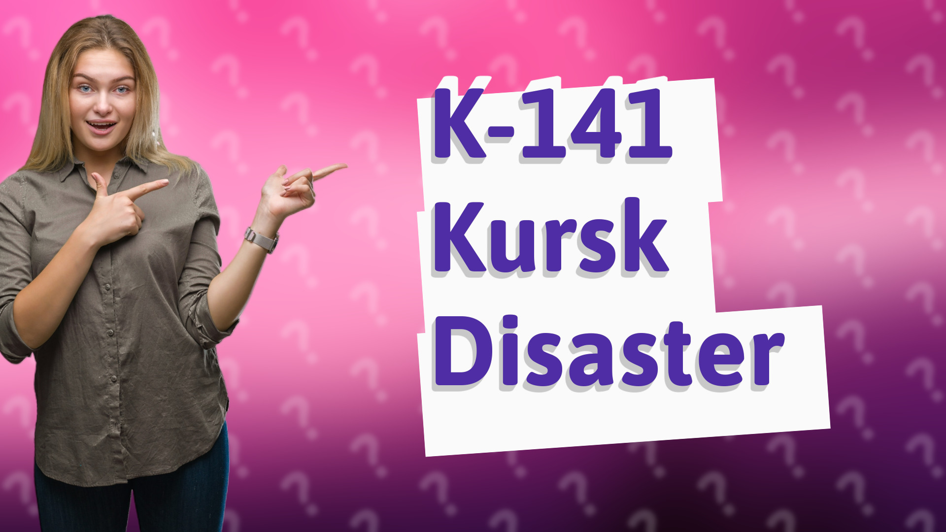 K-141 Kursk Disaster