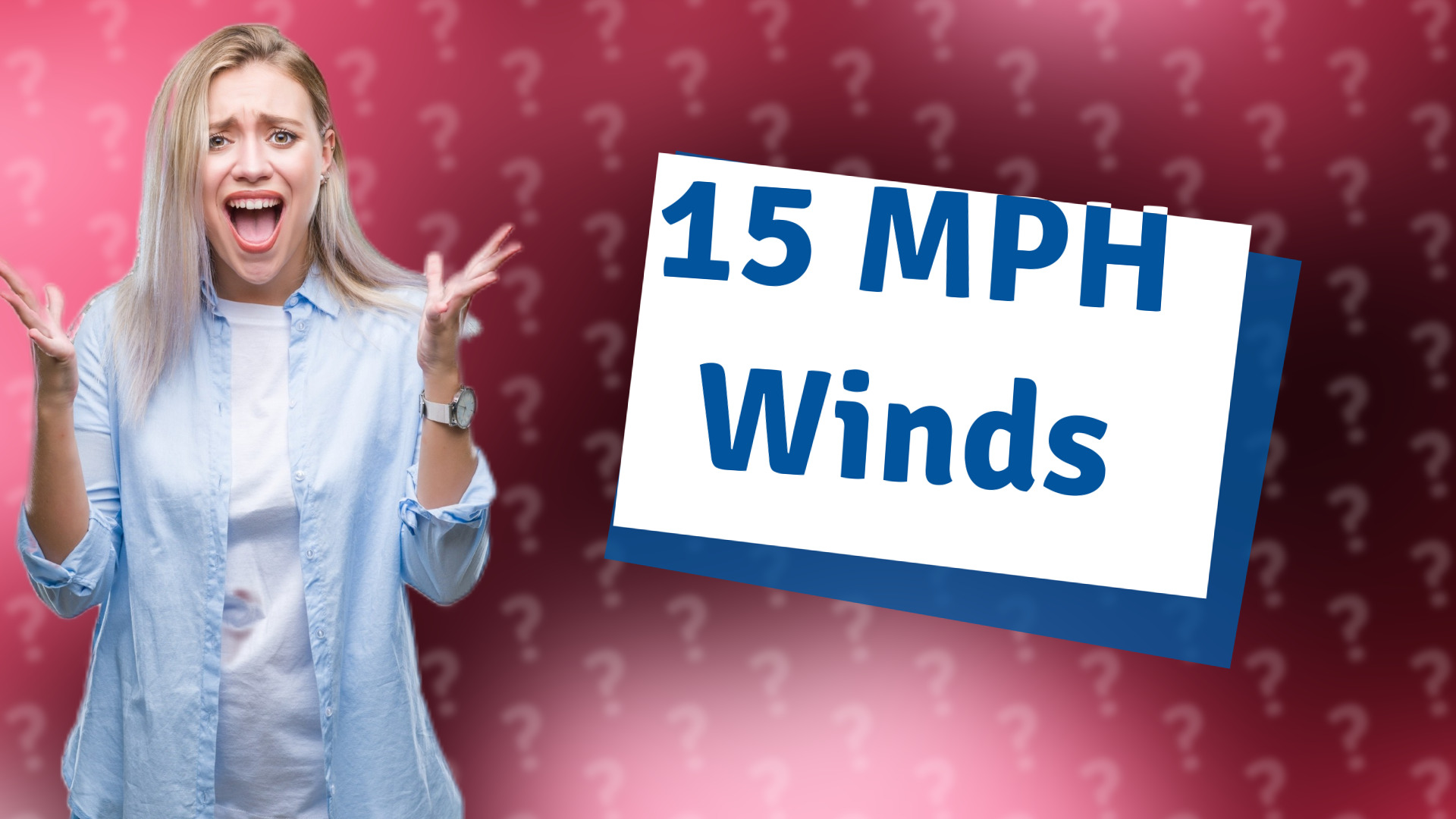 15 MPH Winds