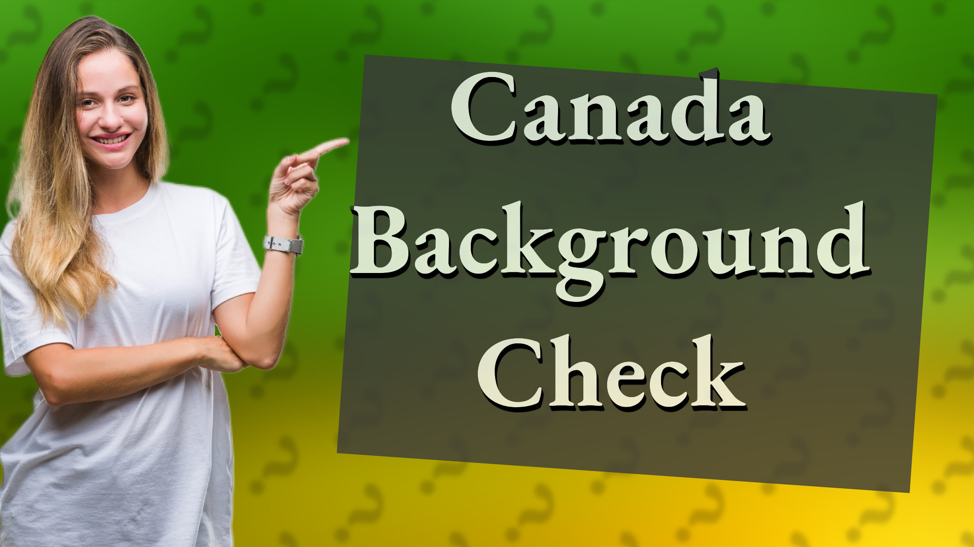 Canada Background Check