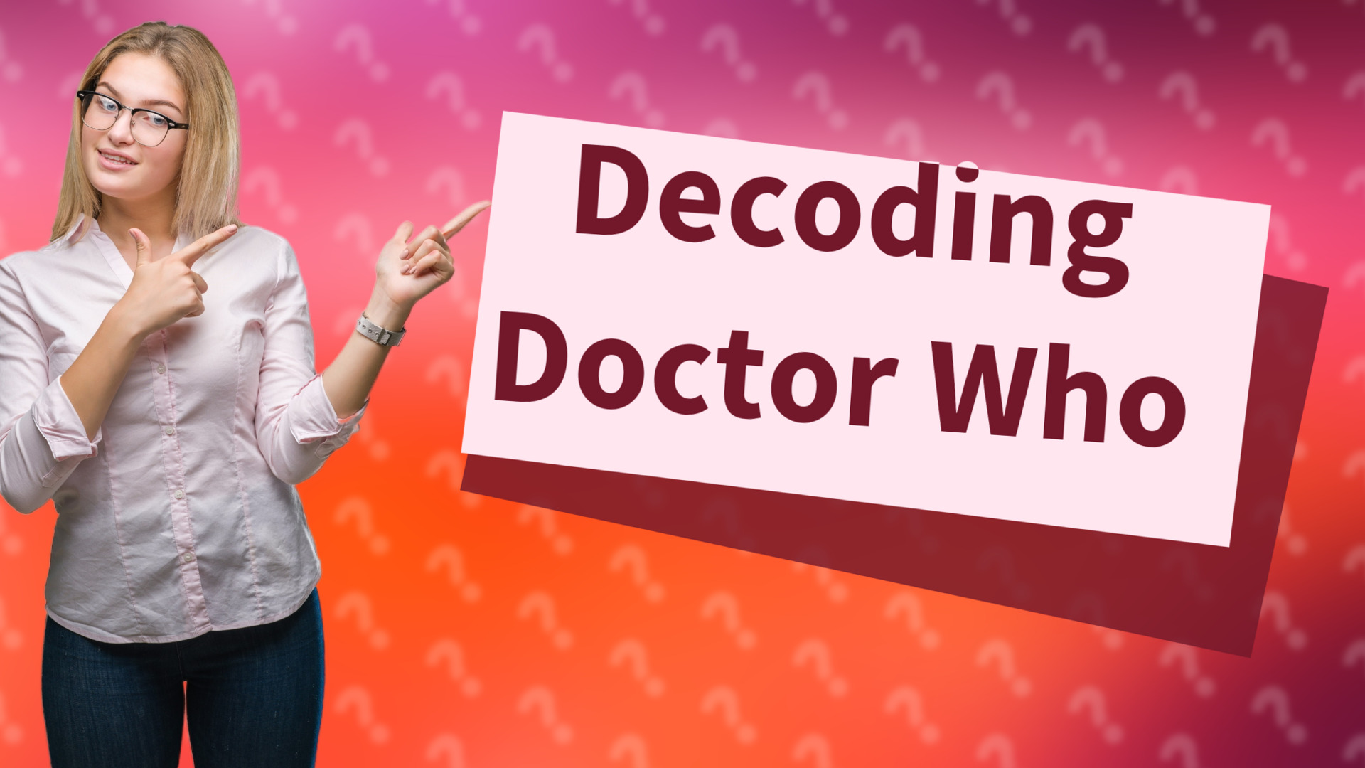 Decoding Doctor Who
