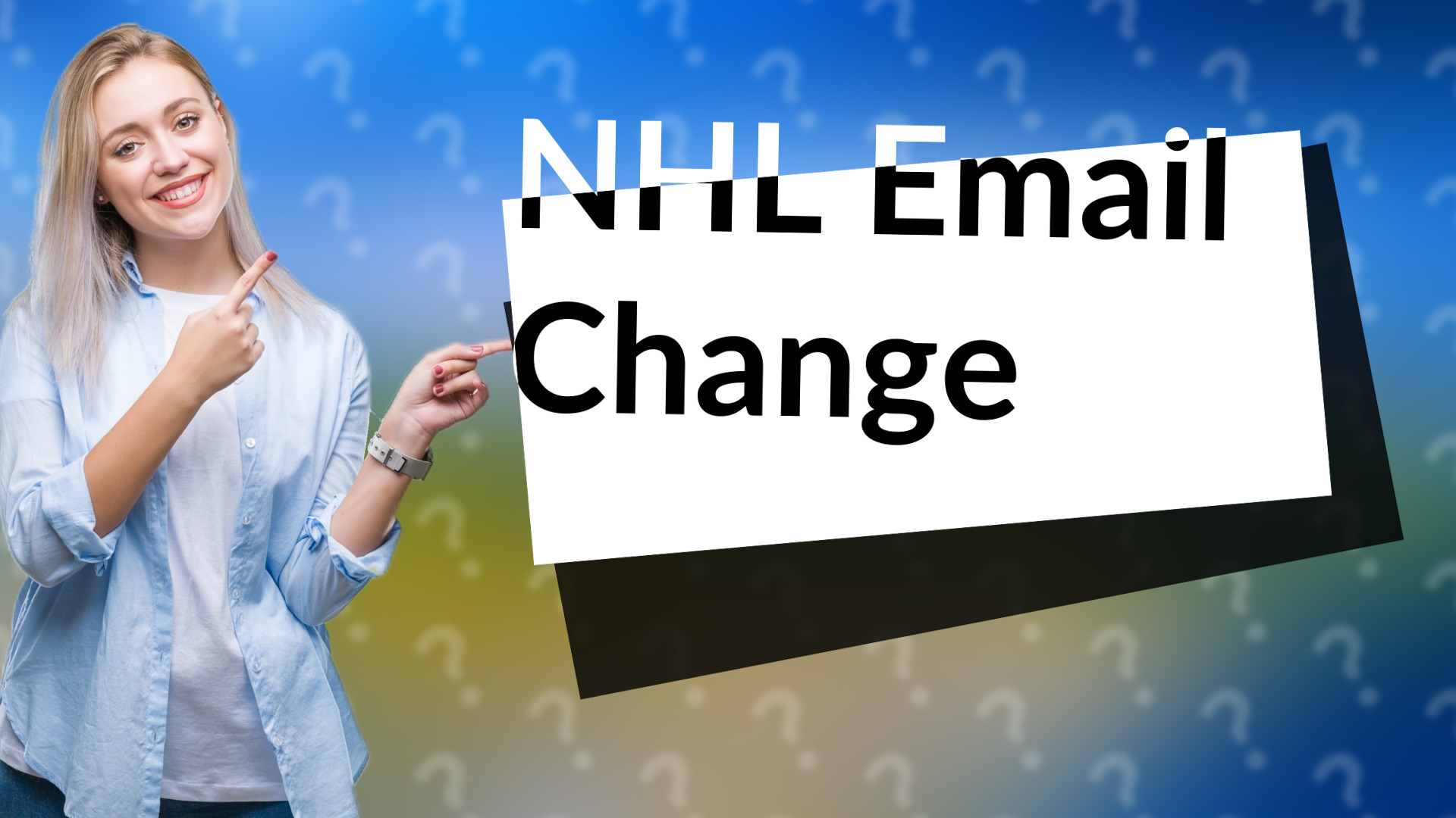 NHL Email Change
