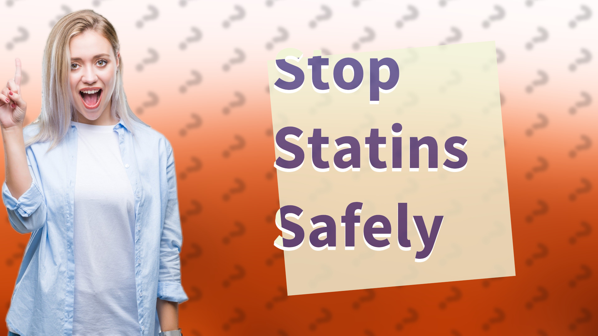 Stop Statins Safely