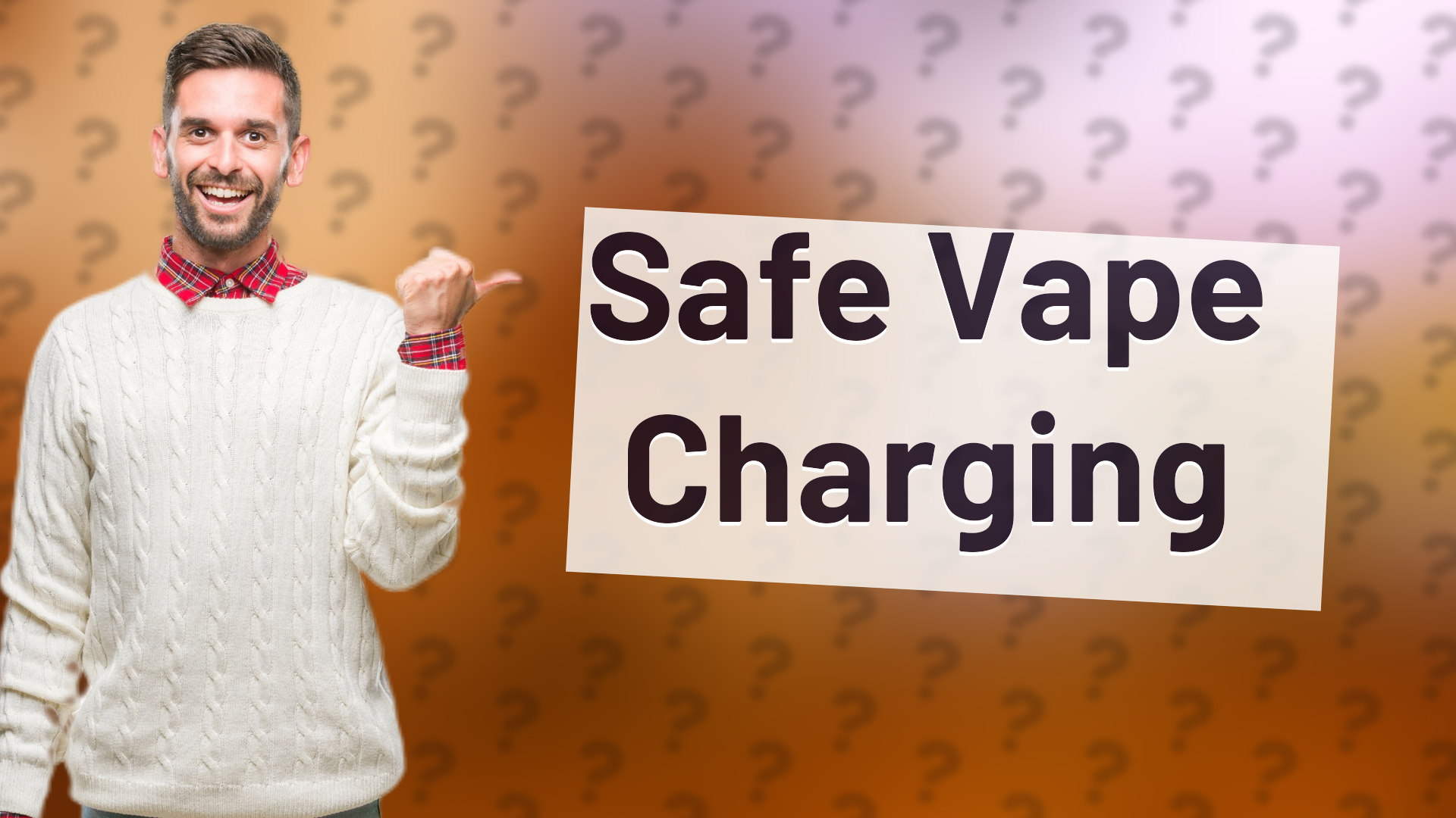 Safe Vape Charging