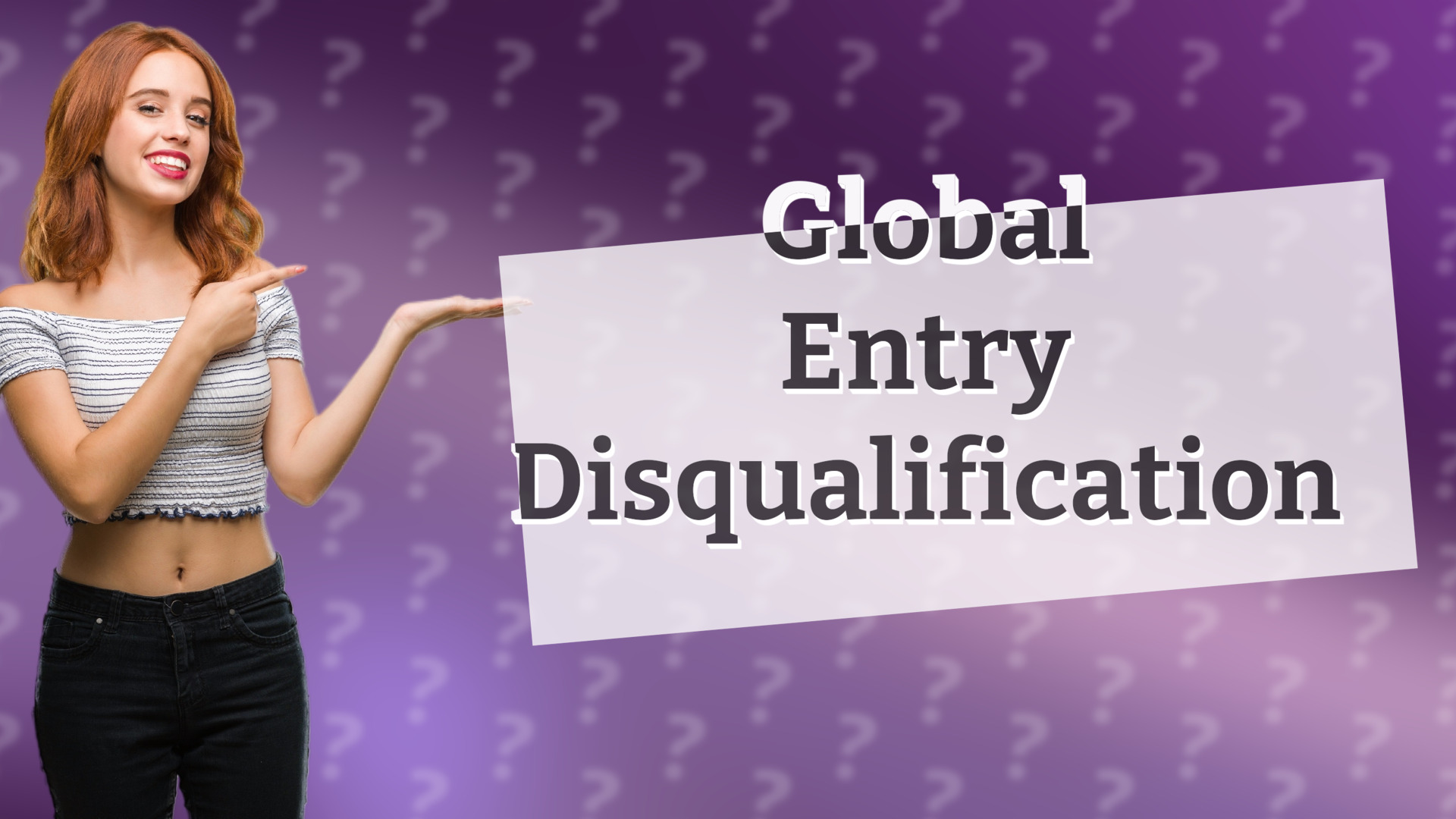 Global Entry Disqualification