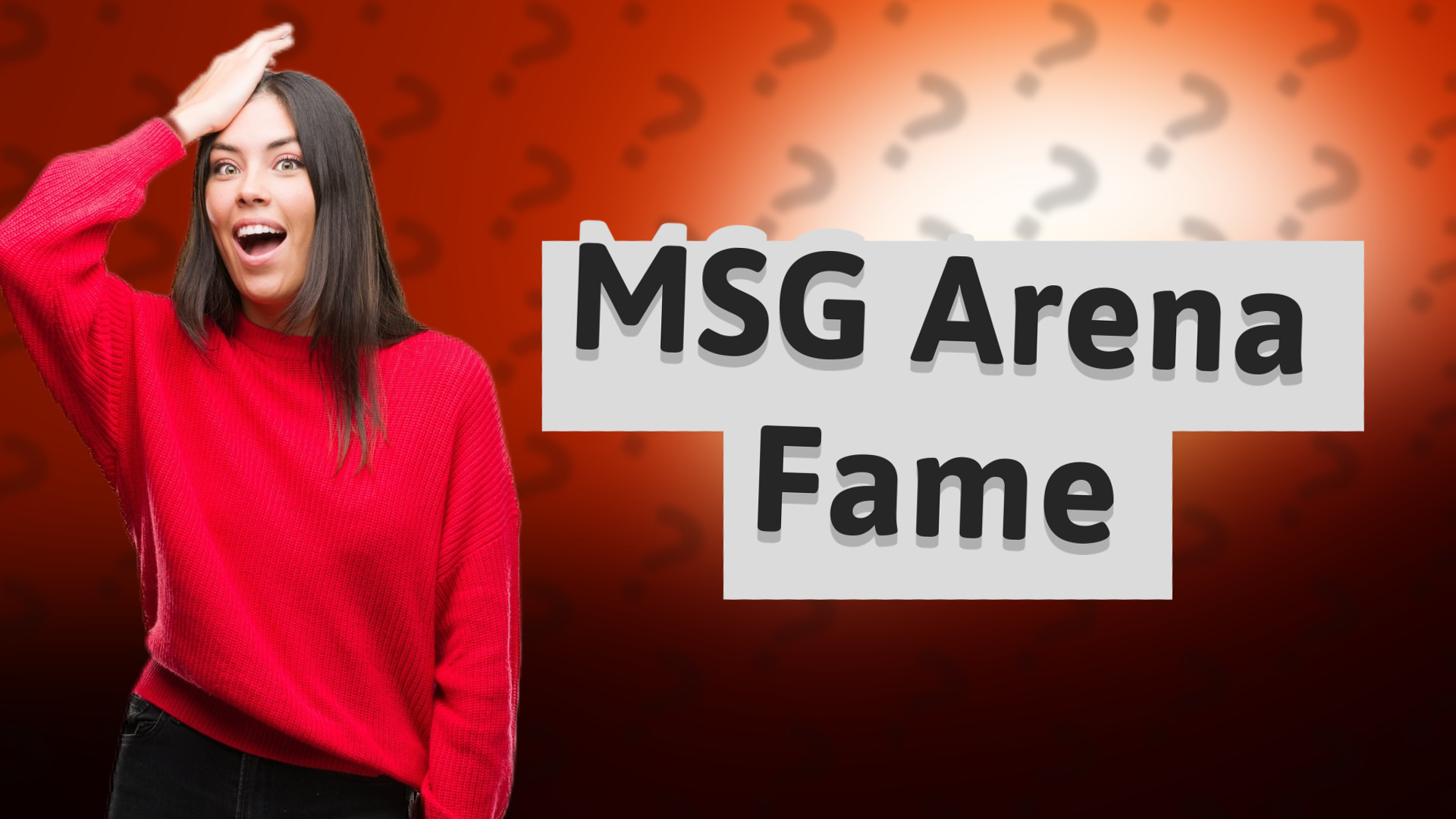 MSG Arena Fame