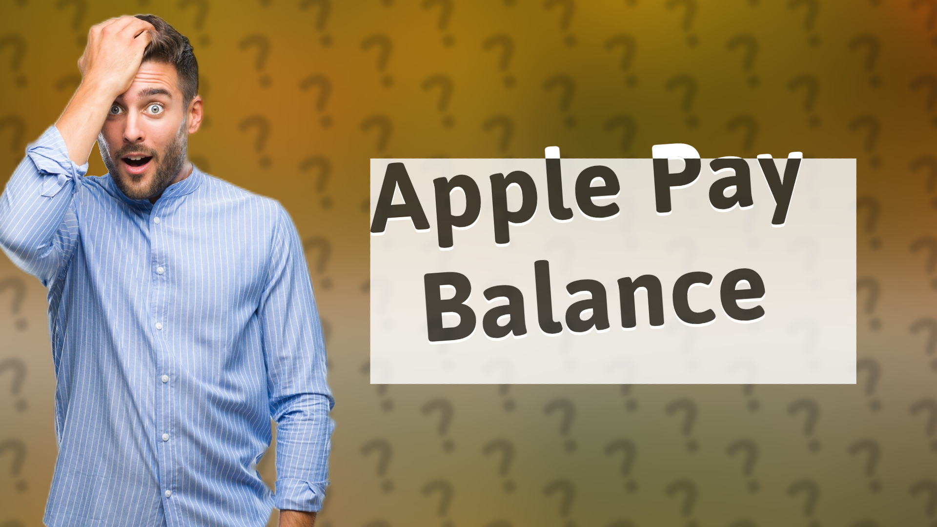 Apple Pay Balance