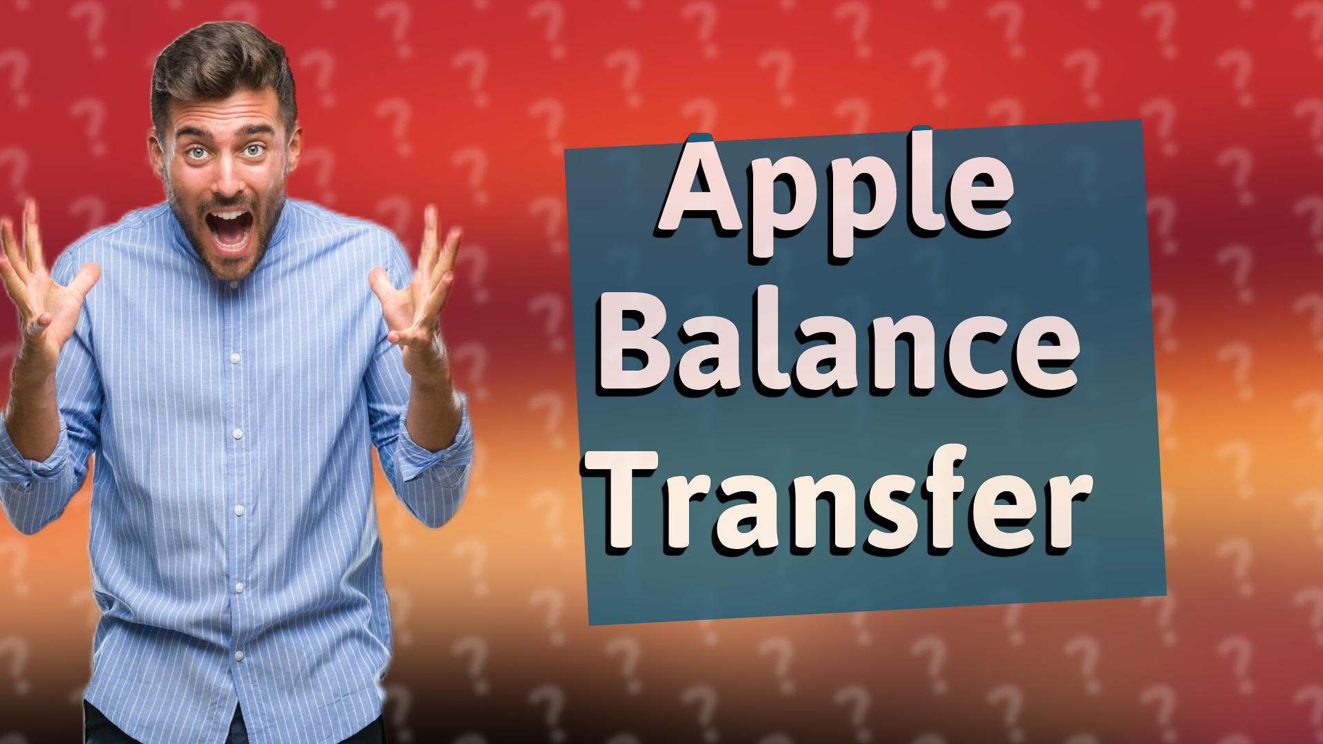 Apple Balance Transfer