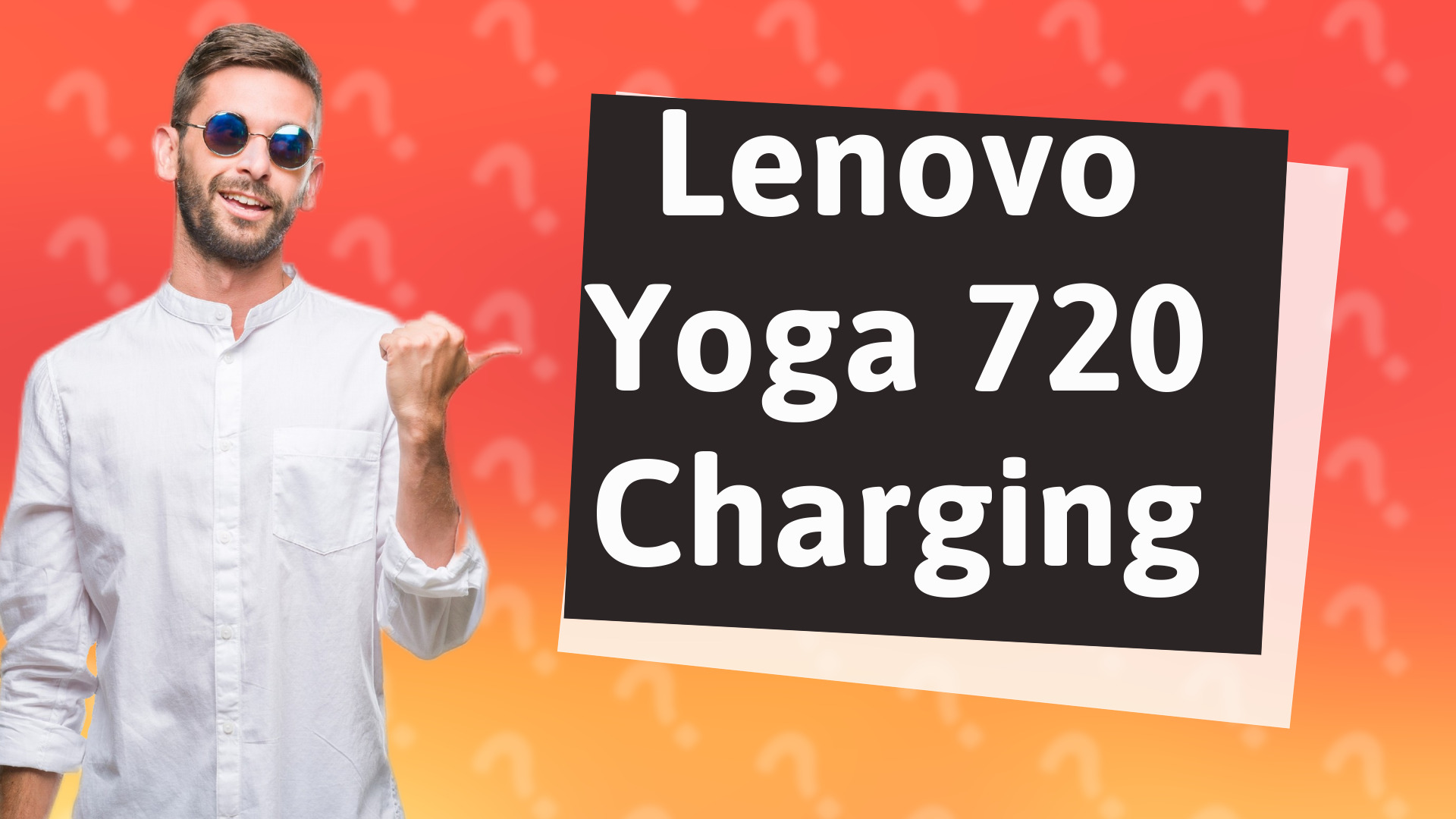 Lenovo Yoga 720 Charging