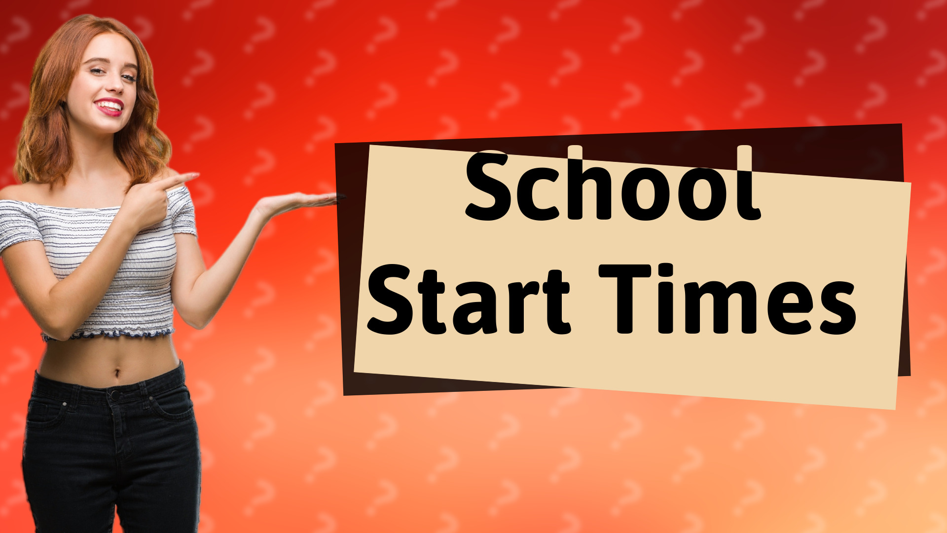 School Start Times