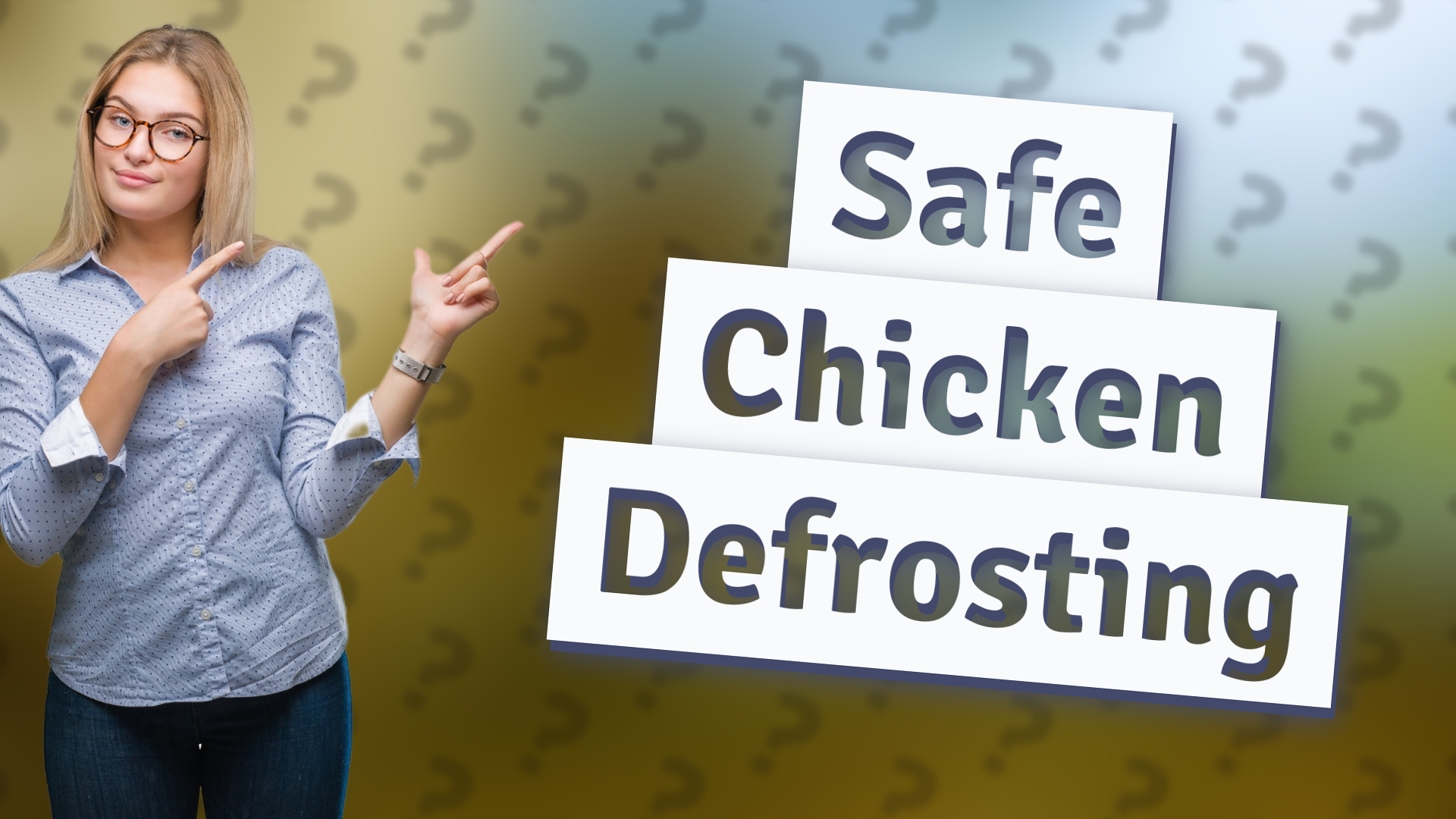 Safe Chicken Defrosting