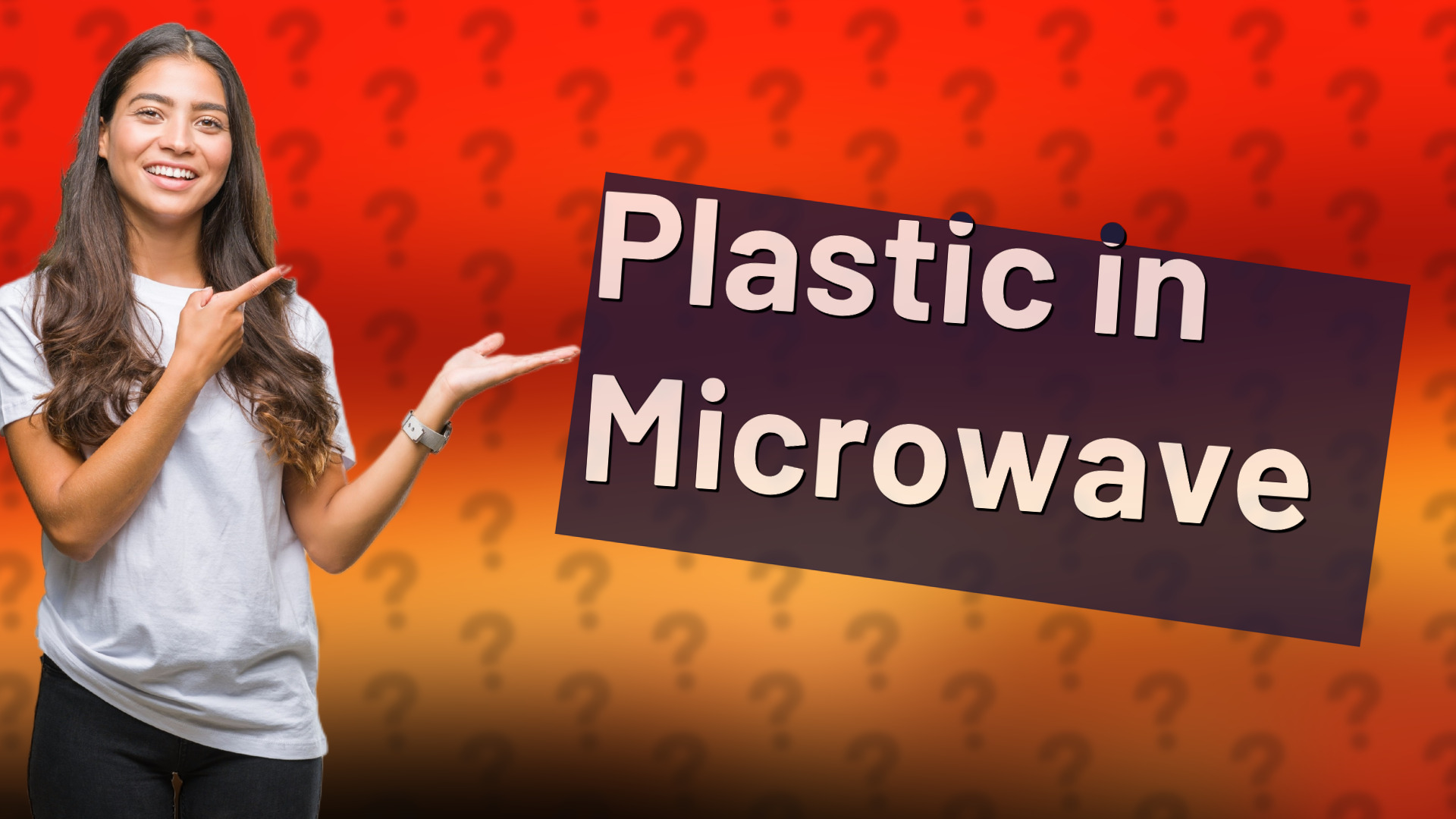 Plastic in Microwave