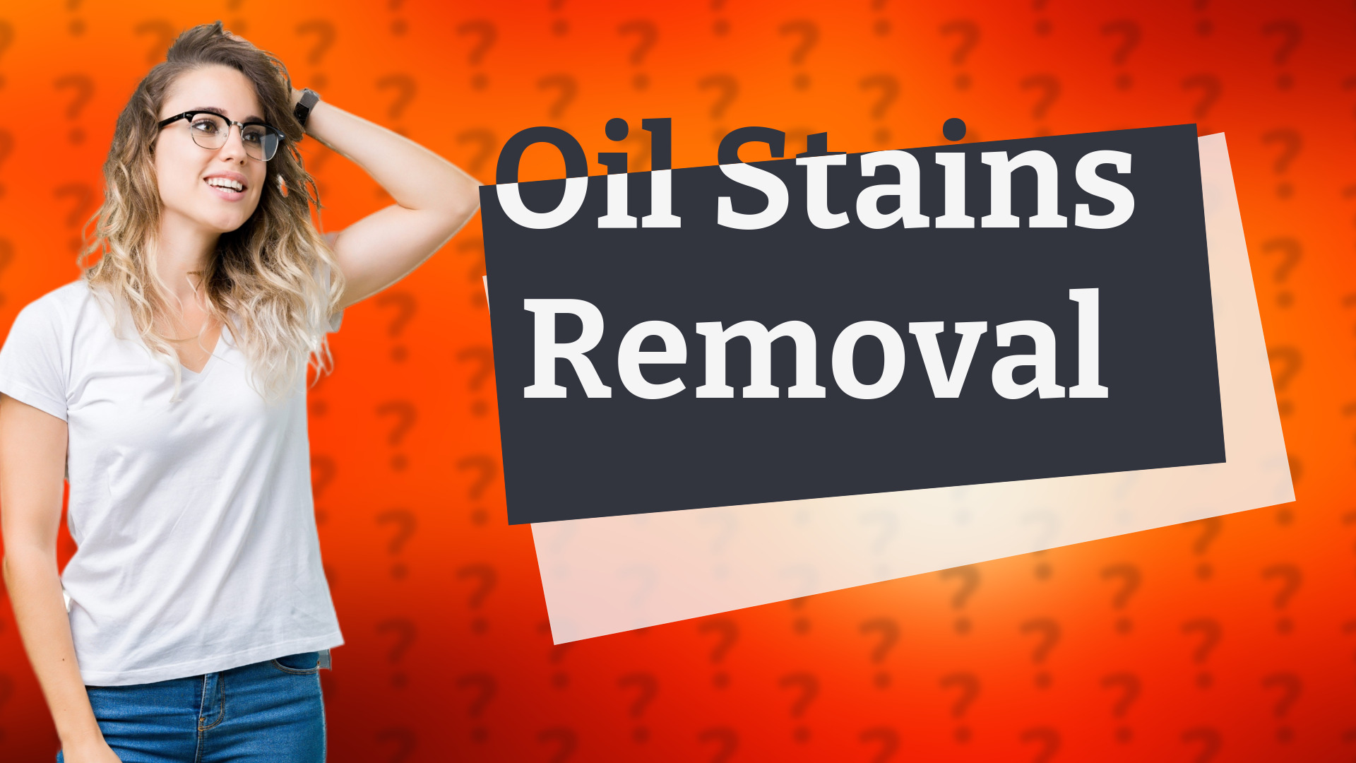 Oil Stains Removal
