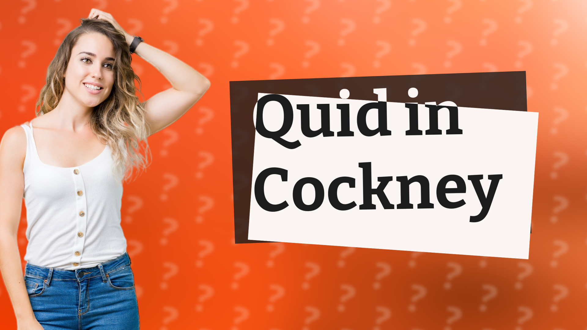 Quid in Cockney