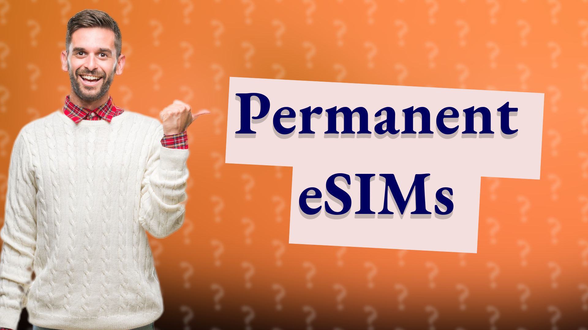 Permanent eSIMs
