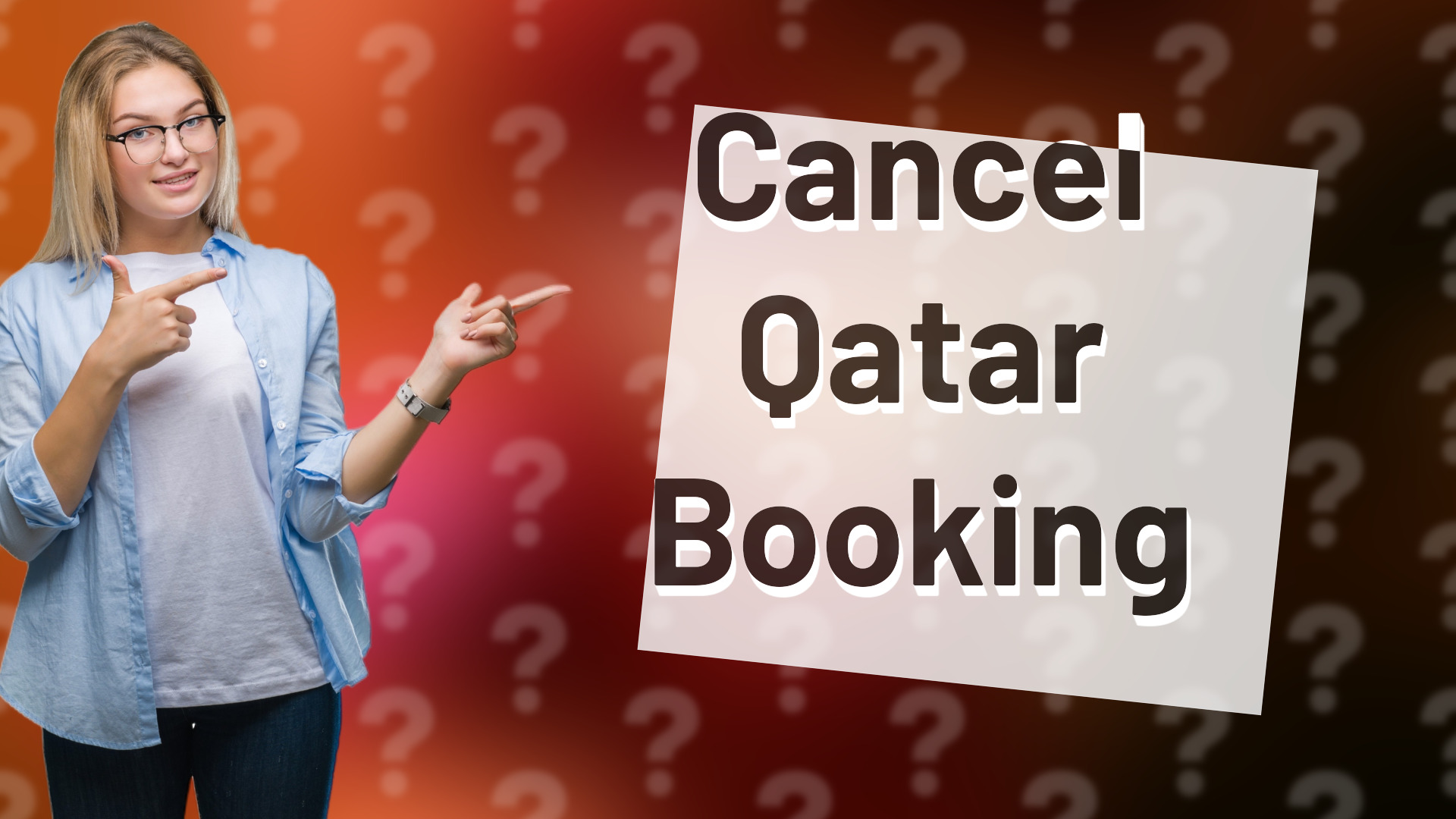Cancel Qatar Booking