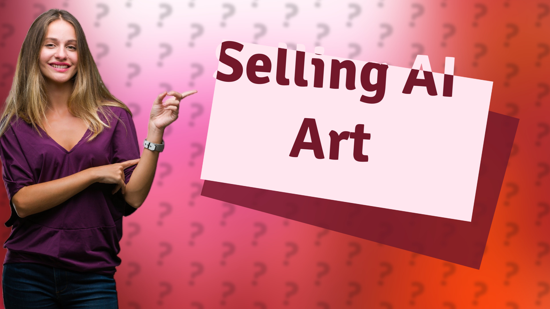 Selling AI Art