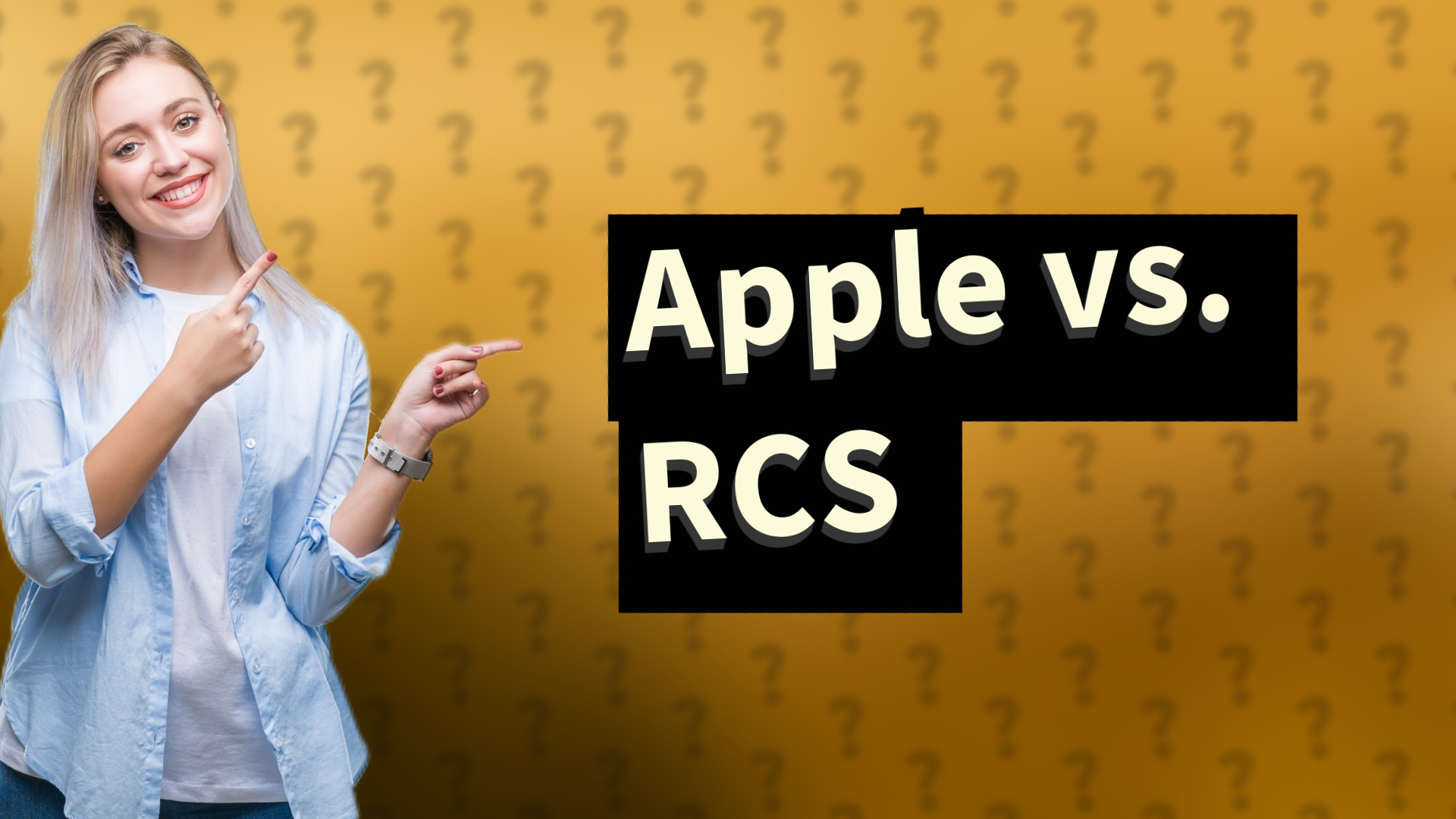 Apple vs. RCS