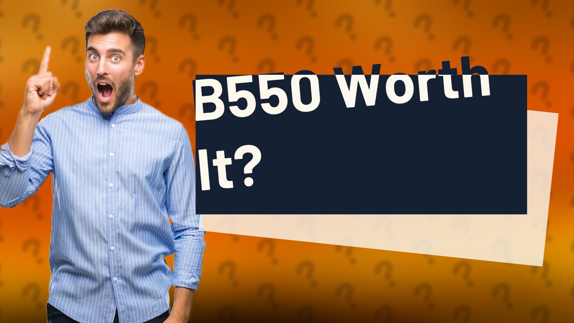 B550 Worth It?