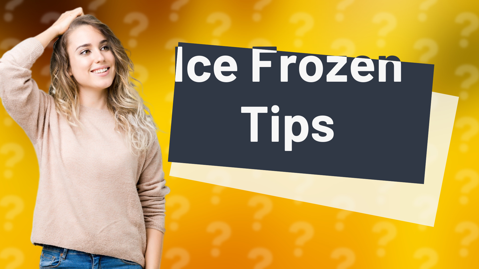 Ice Frozen Tips