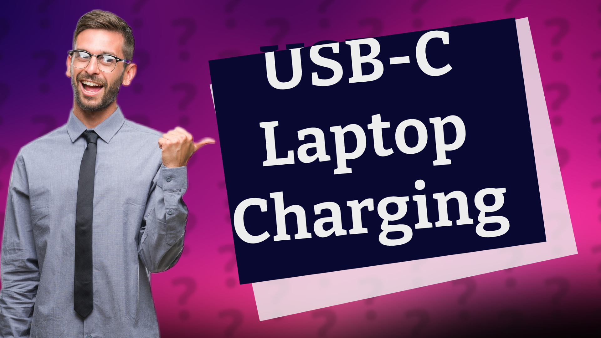 USB-C Laptop Charging