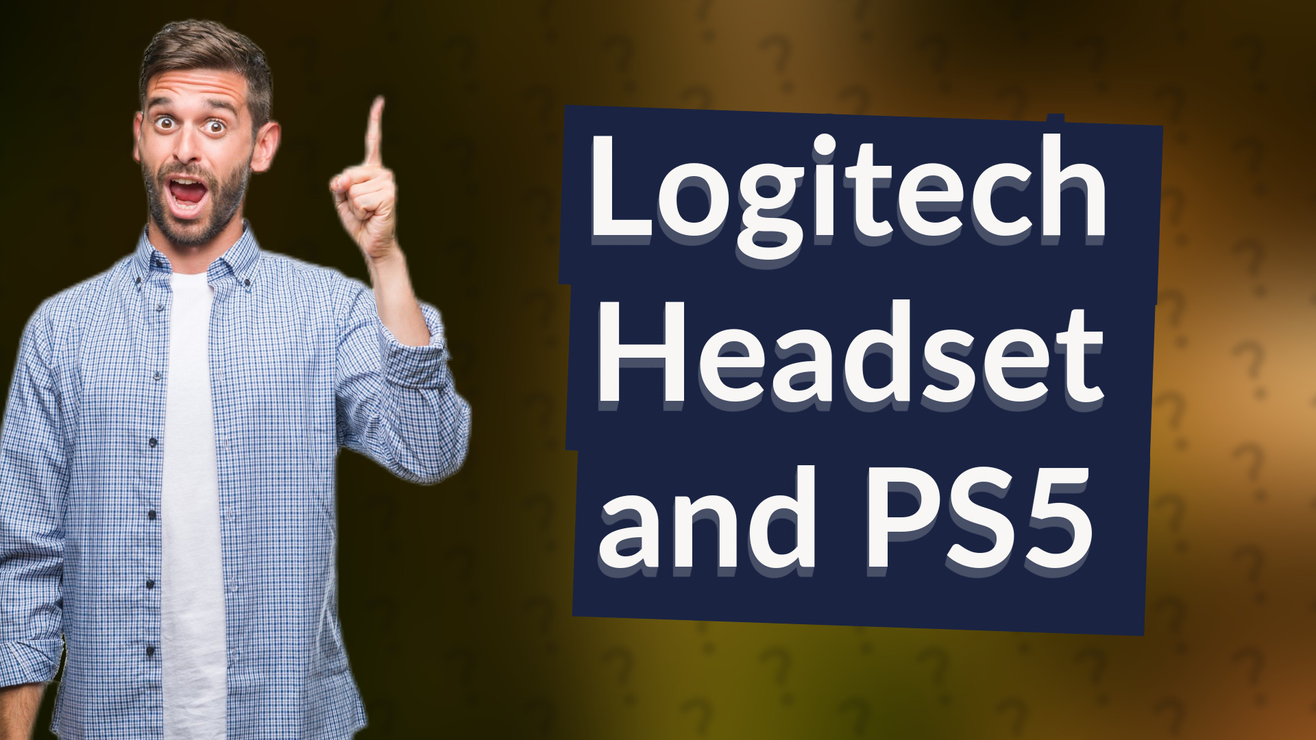 Logitech Headset and PS5