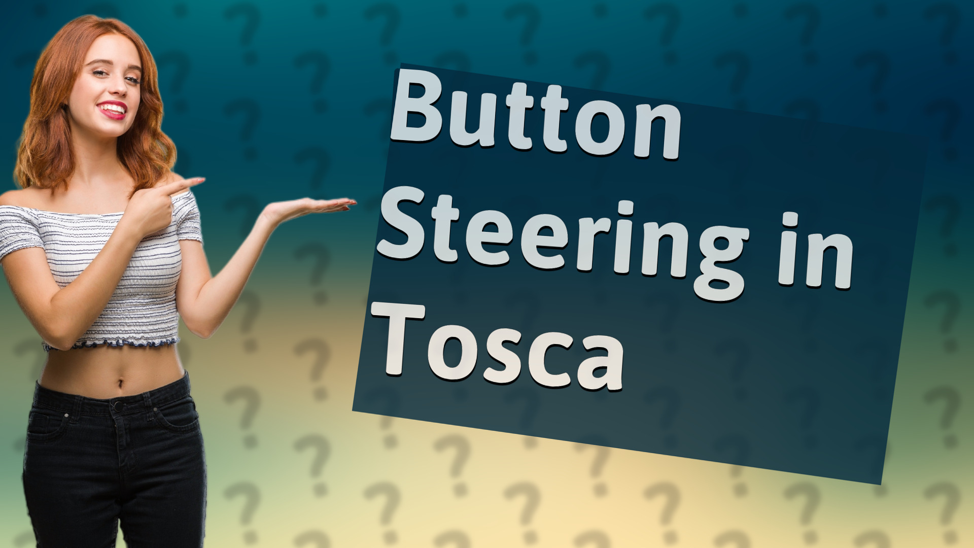 Button Steering in Tosca