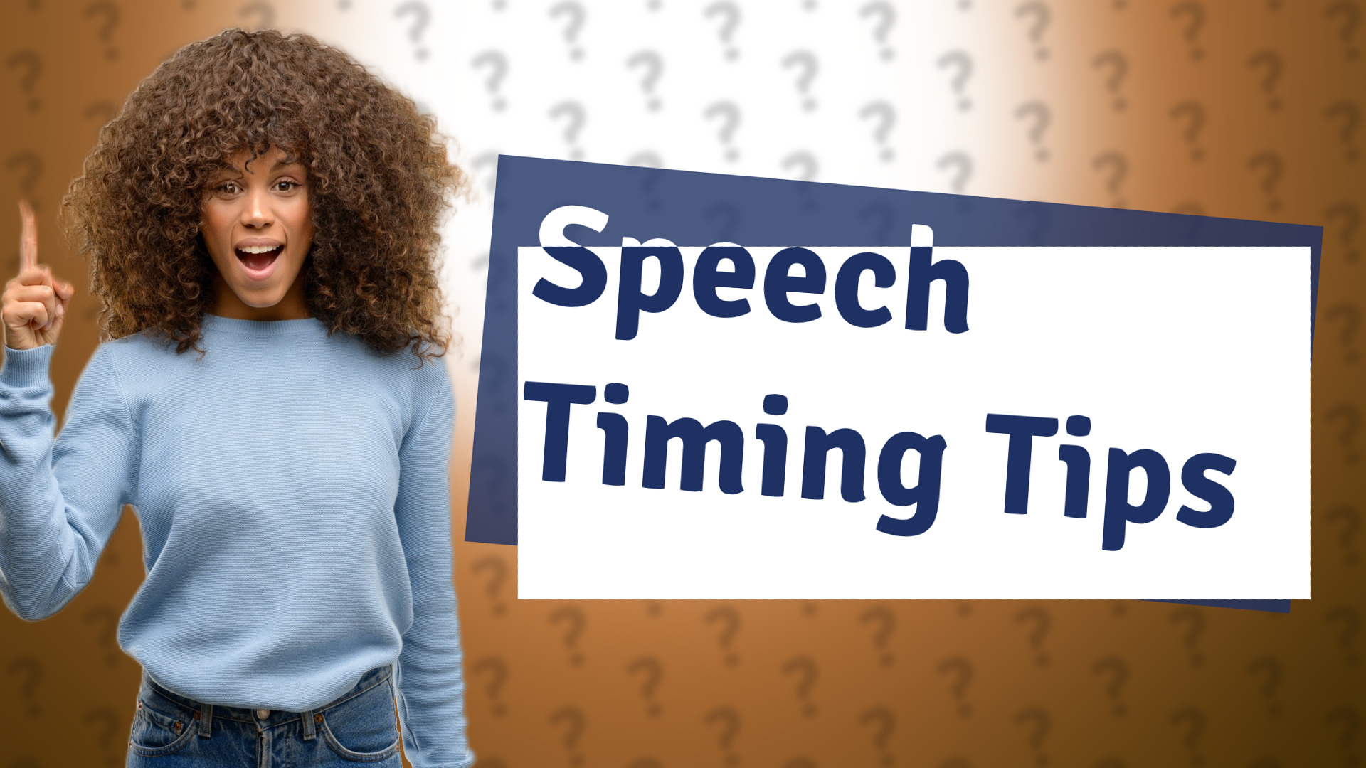 Speech Timing Tips
