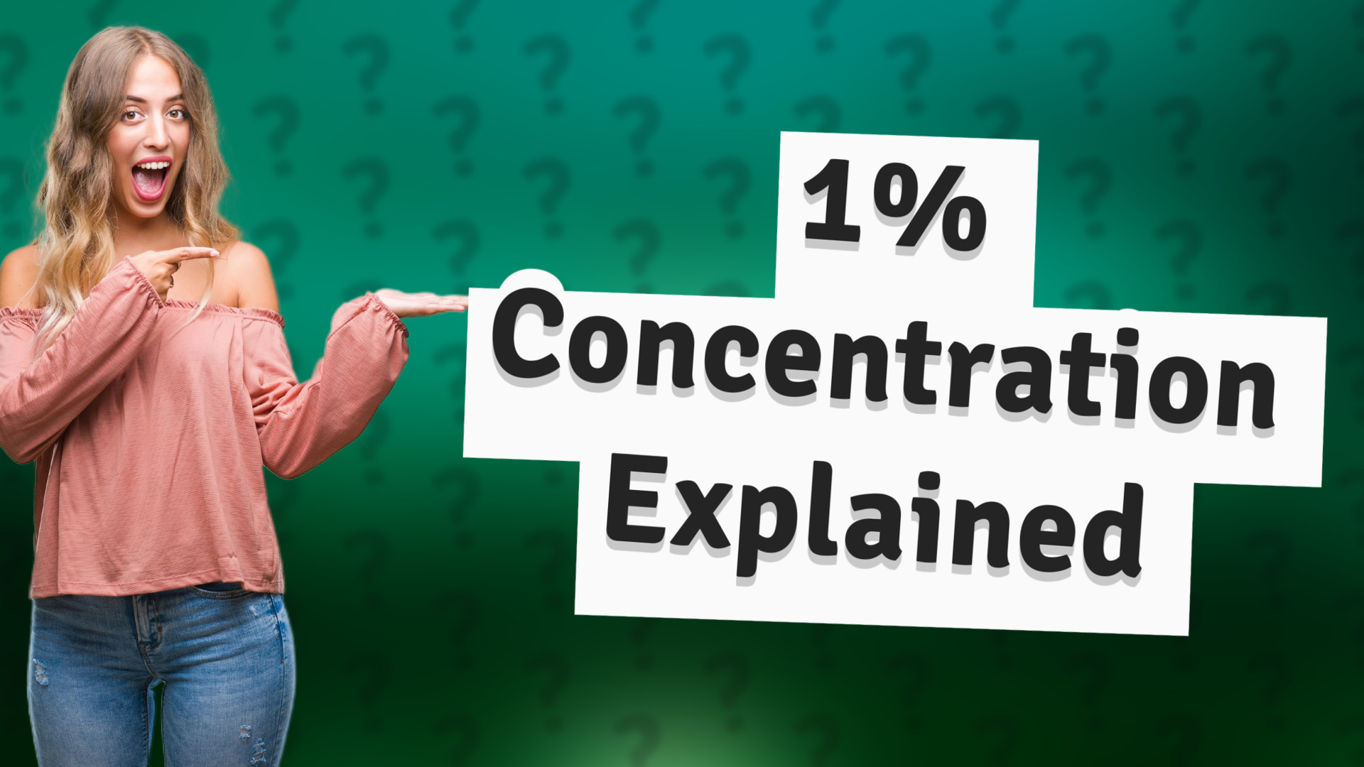 1% Concentration Explained