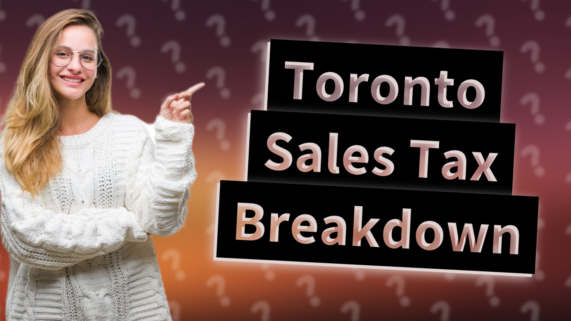 Toronto Sales Tax Breakdown