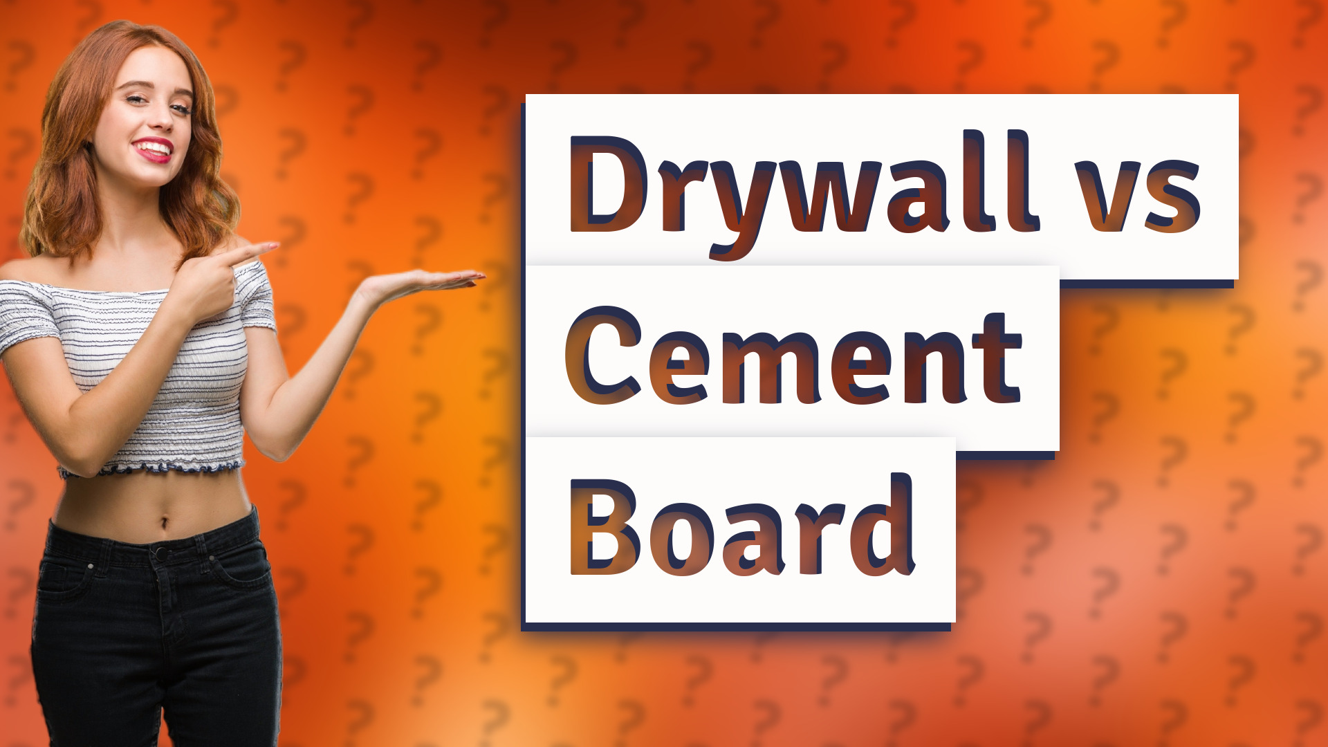 Drywall vs Cement Board