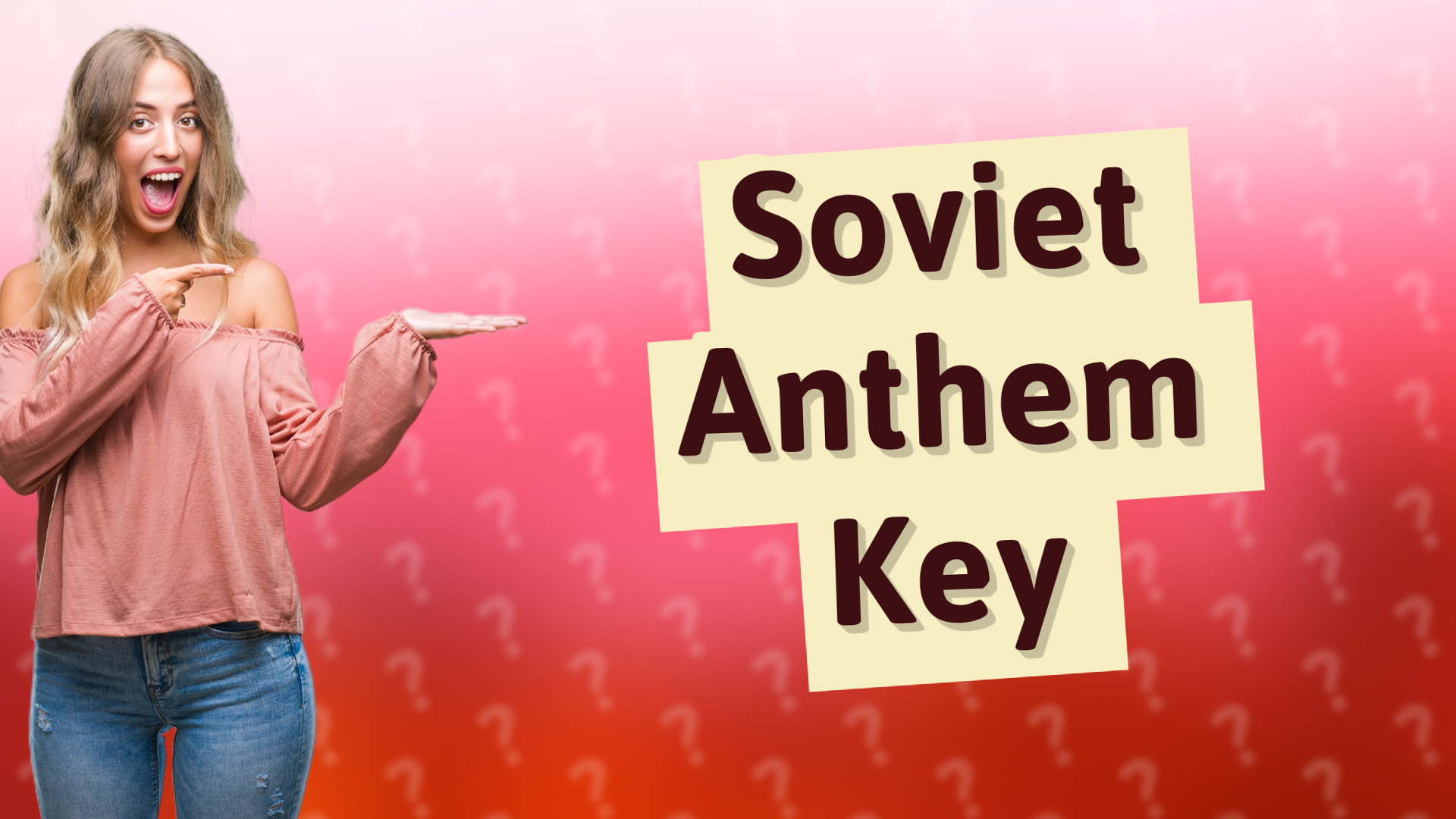 Soviet Anthem Key