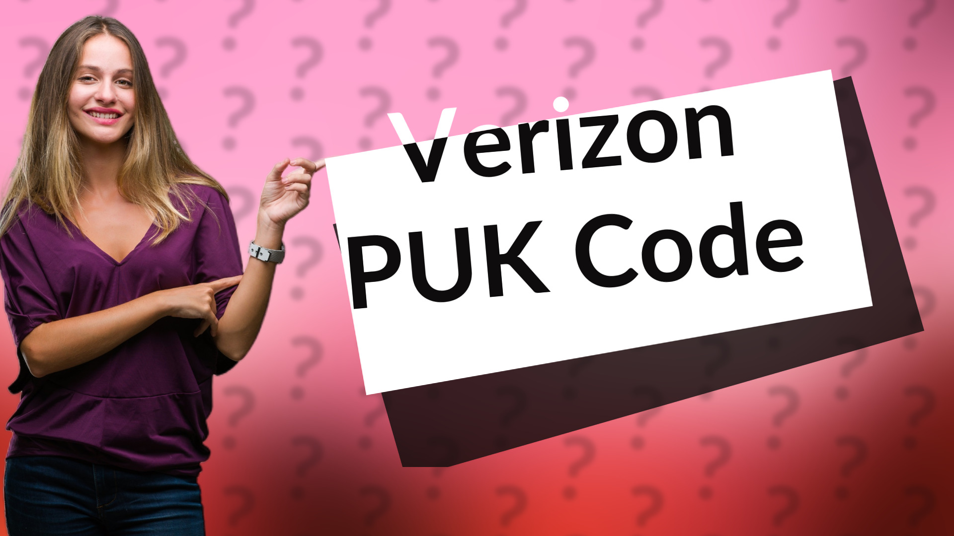 Verizon PUK Code