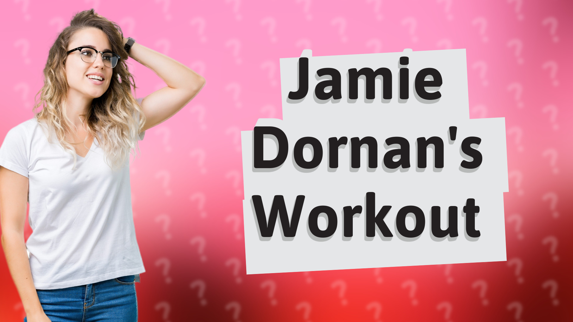 Jamie Dornan's Workout